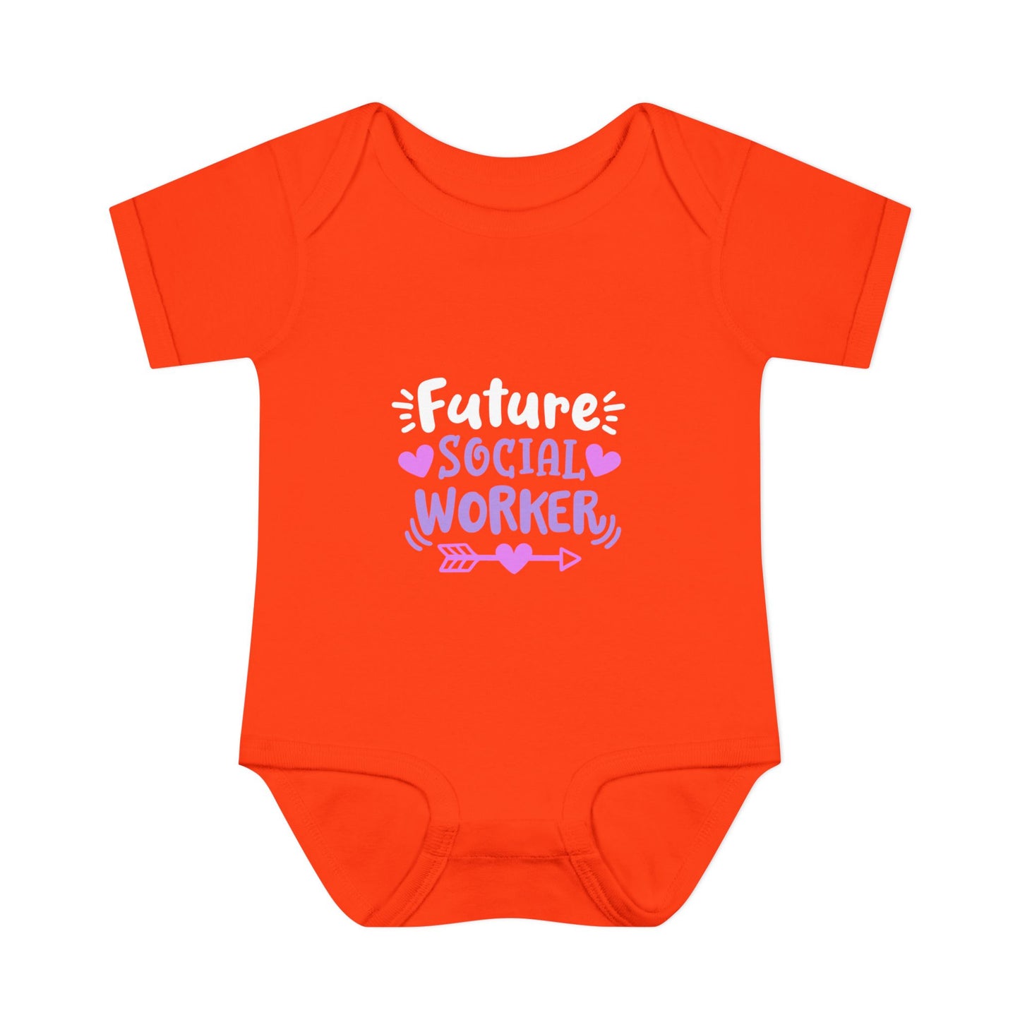 Infant Bodysuit — "Future Social Worker" Cute Baby Onesie