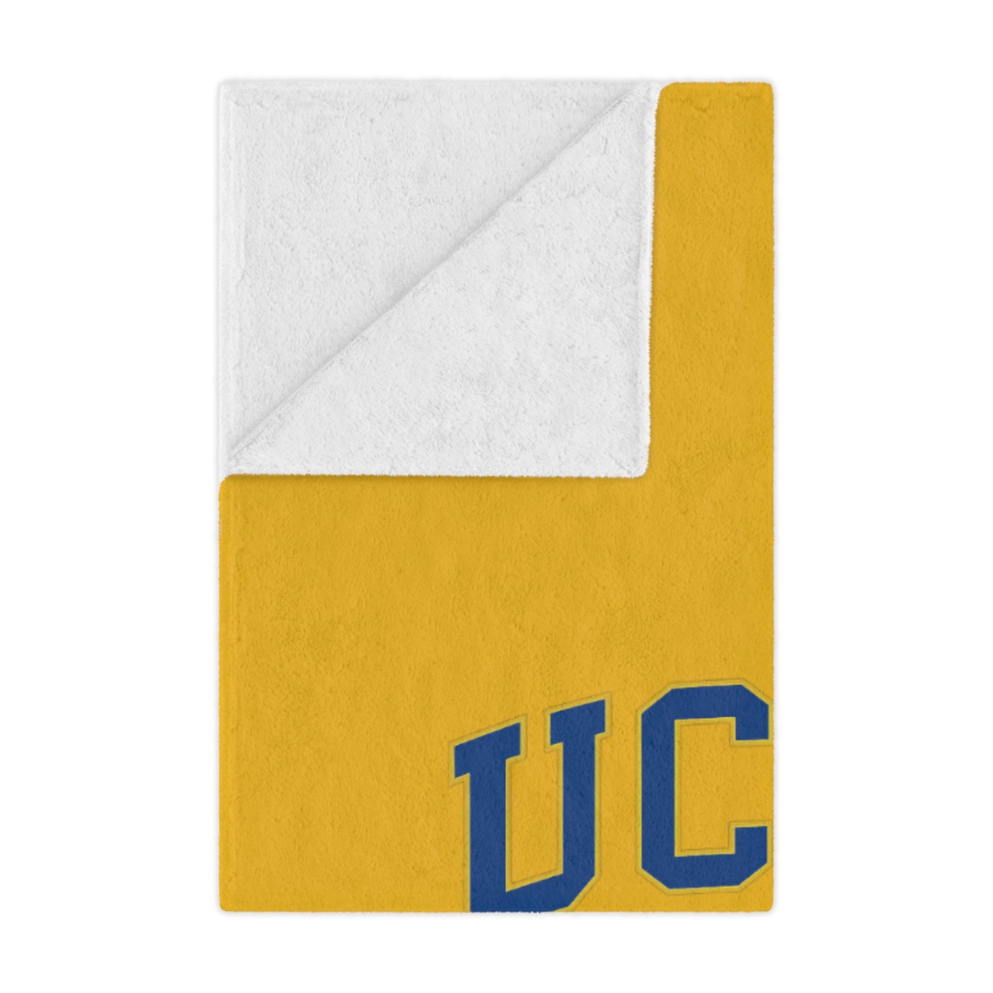 UCLA School of Social Welfare Mini Blanket - Great for your office chair or your couch at home!