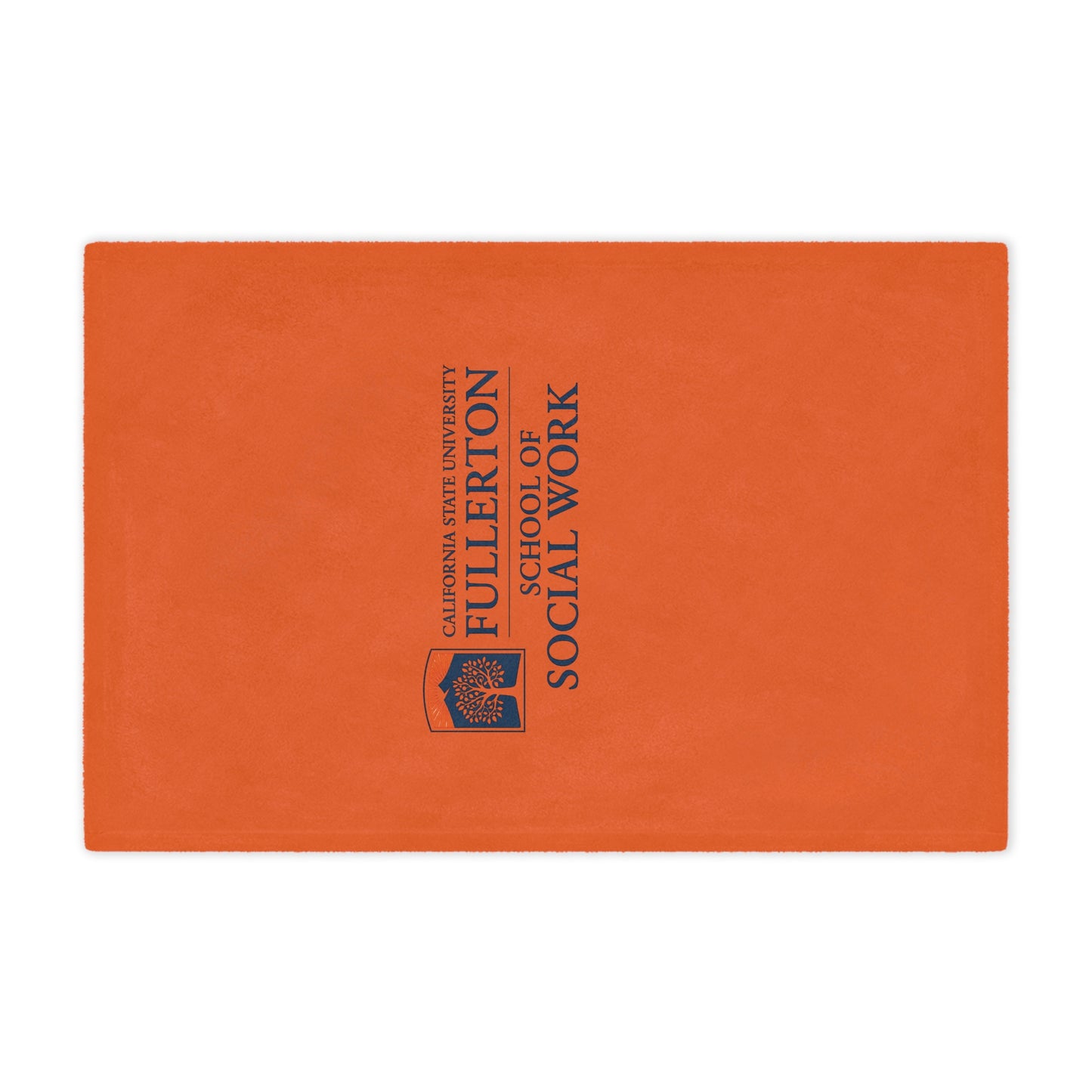 CSU Fullerton - School of Social Work Mini Blanket - Great for your office chair or your couch at home!