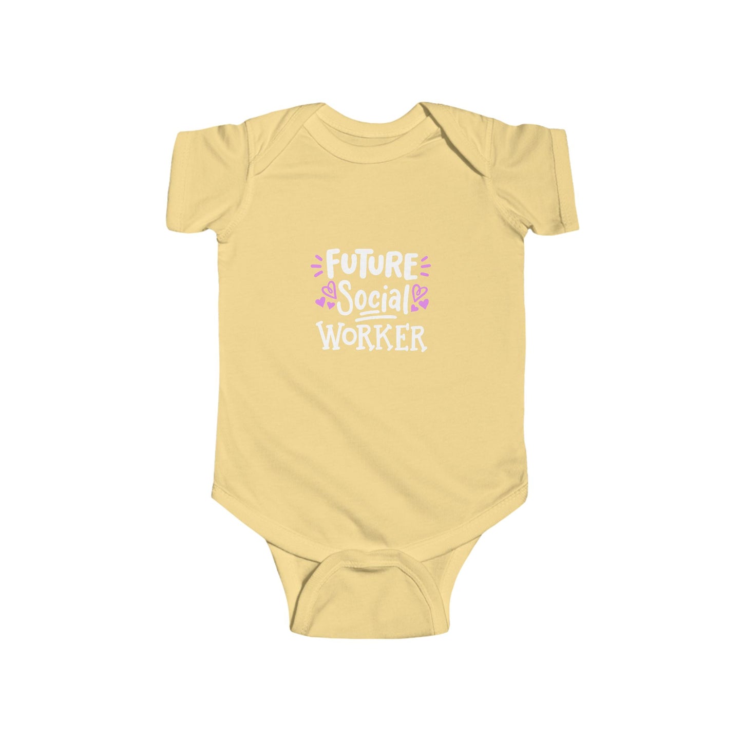 Future Social Worker Infant Bodysuit — Cute Baby Onesie for Aspiring Helpers