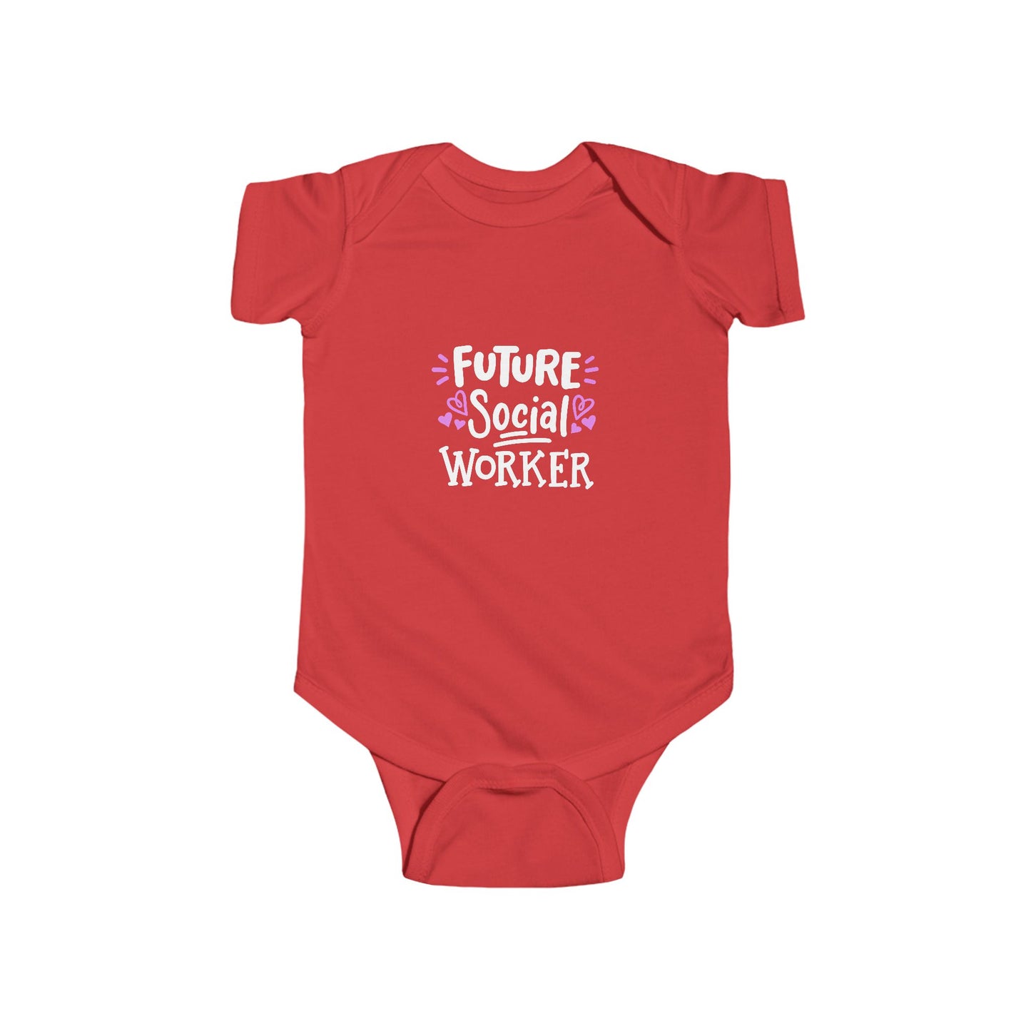 Future Social Worker Infant Bodysuit — Cute Baby Onesie for Aspiring Helpers