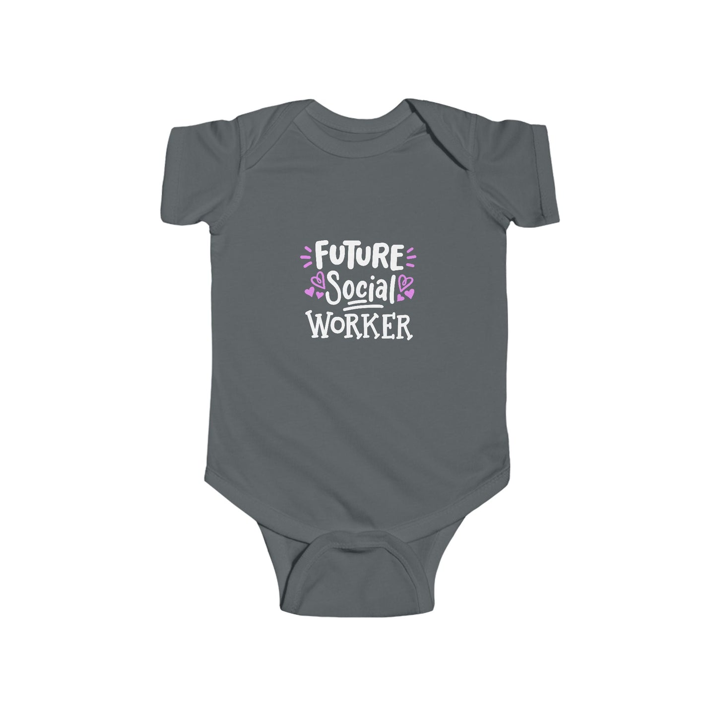 Future Social Worker Infant Bodysuit — Cute Baby Onesie for Aspiring Helpers