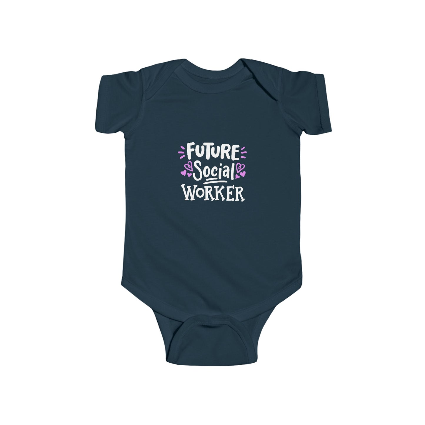 Future Social Worker Infant Bodysuit — Cute Baby Onesie for Aspiring Helpers