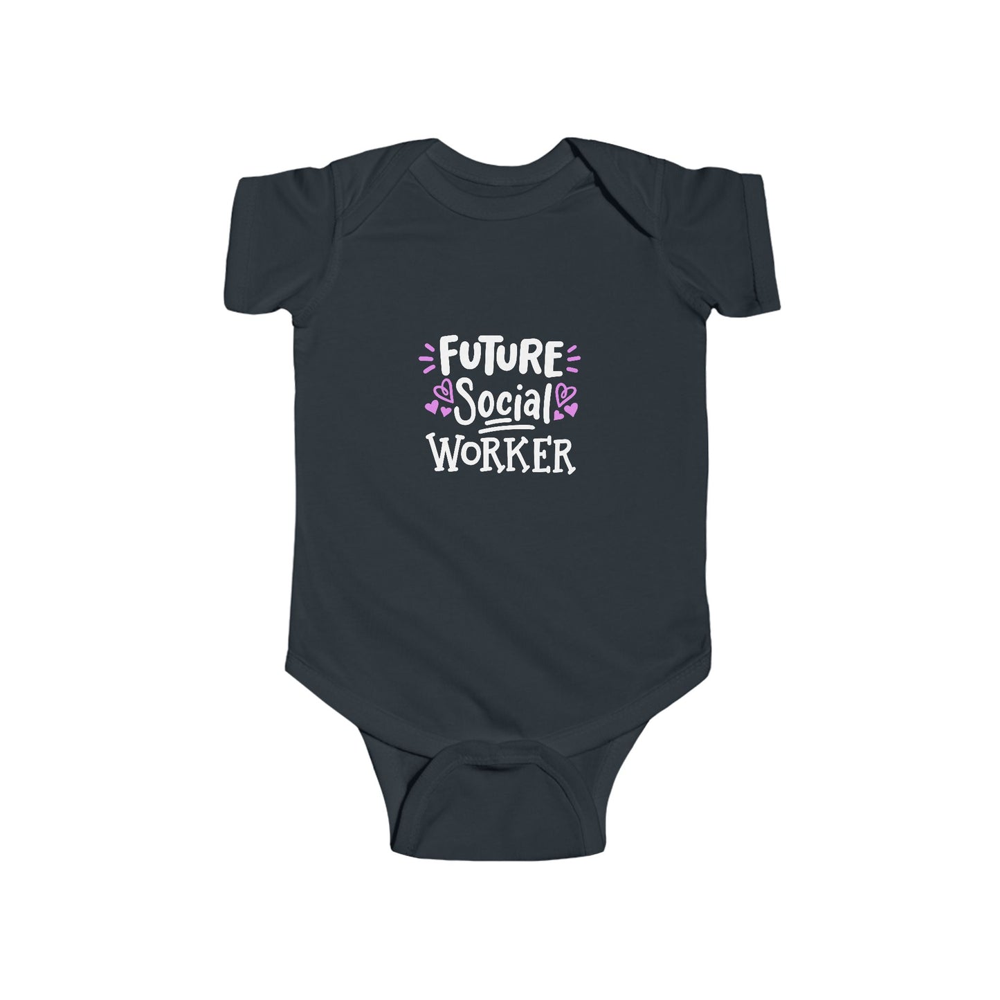 Future Social Worker Infant Bodysuit — Cute Baby Onesie for Aspiring Helpers