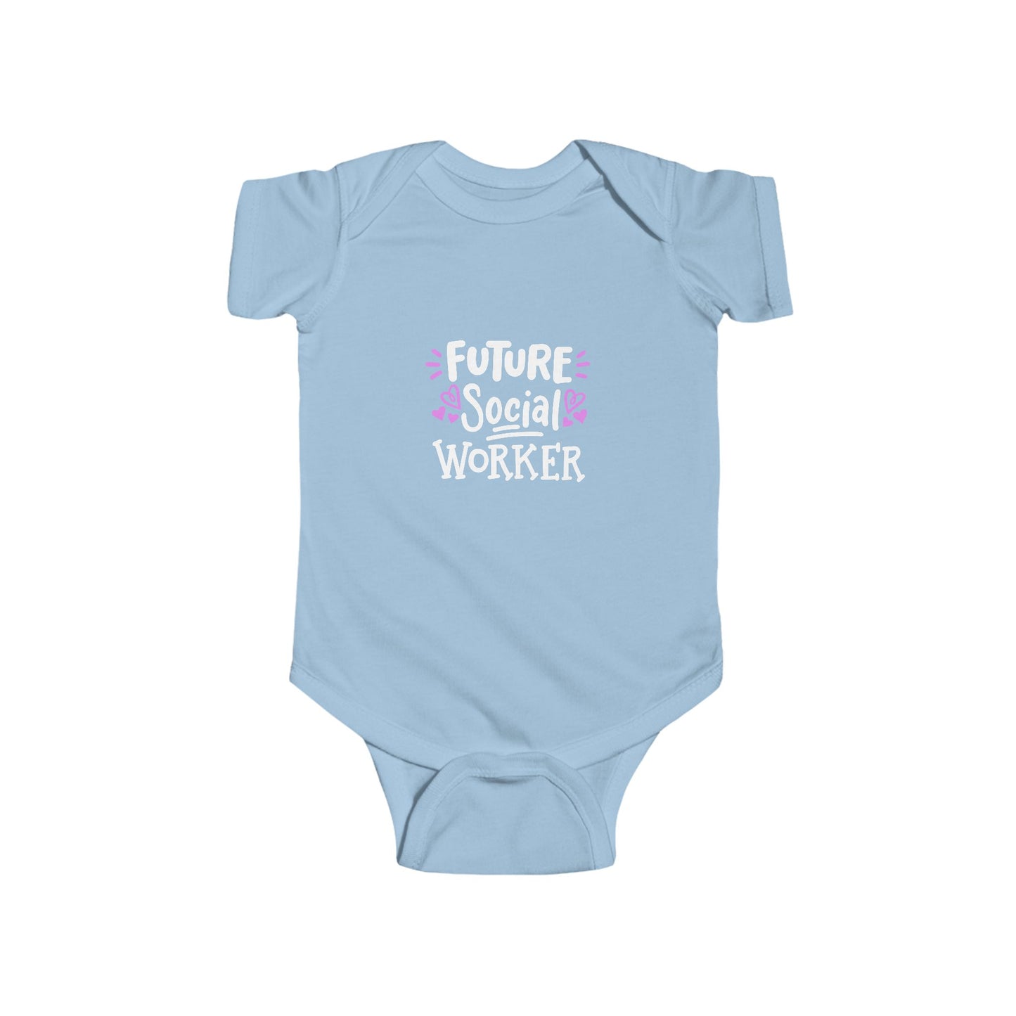 Future Social Worker Infant Bodysuit — Cute Baby Onesie for Aspiring Helpers