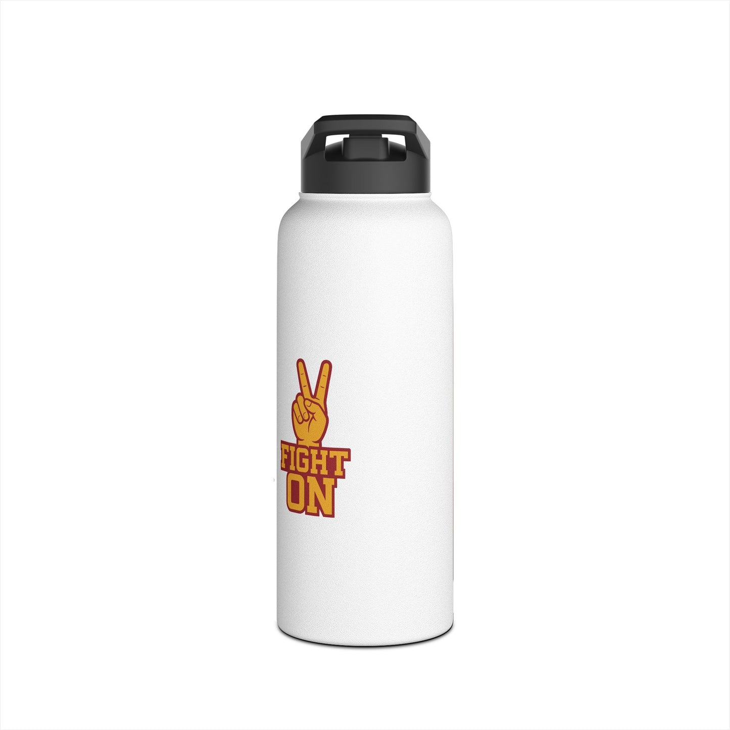 USC Trojans Stainless Steel Water Bottle - Fight On & School of Social Work Designs