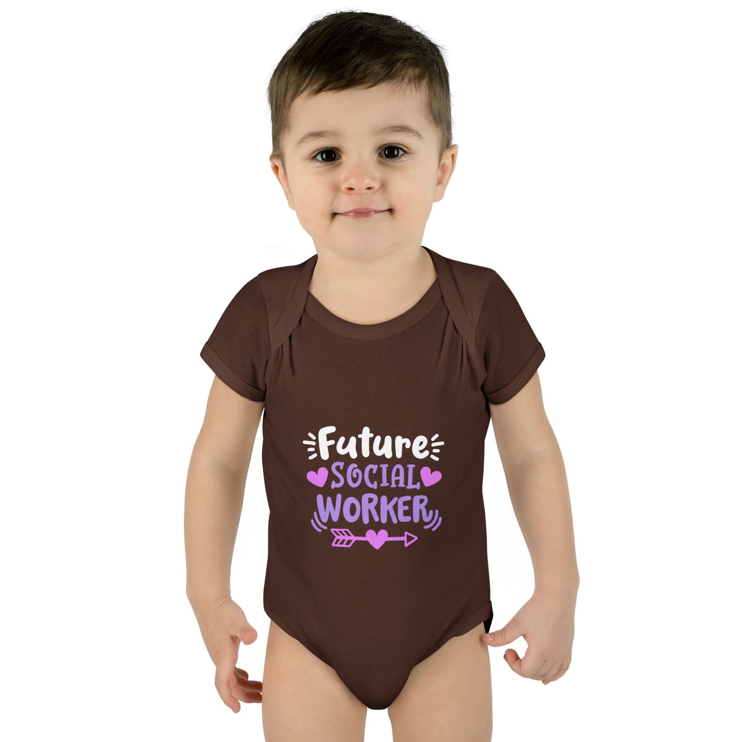 Infant Bodysuit — "Future Social Worker" Cute Baby Onesie