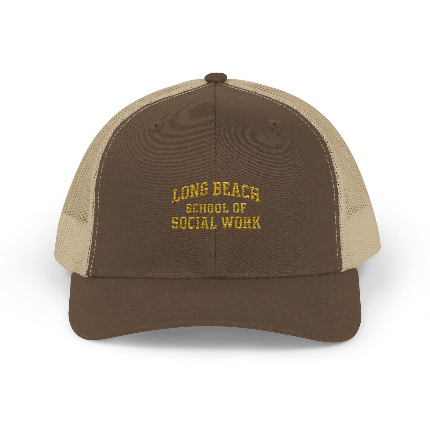 Cal State Long Beach- School of Social Work Snapback Trucker Cap - College Spirit Hat