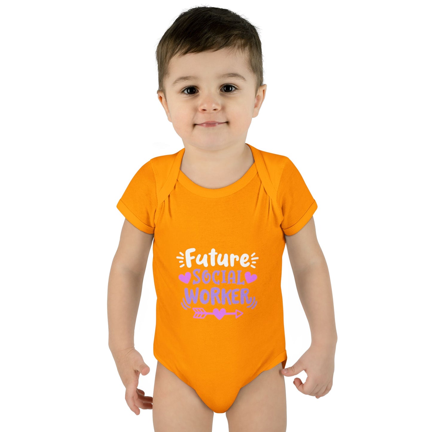 Infant Bodysuit — "Future Social Worker" Cute Baby Onesie