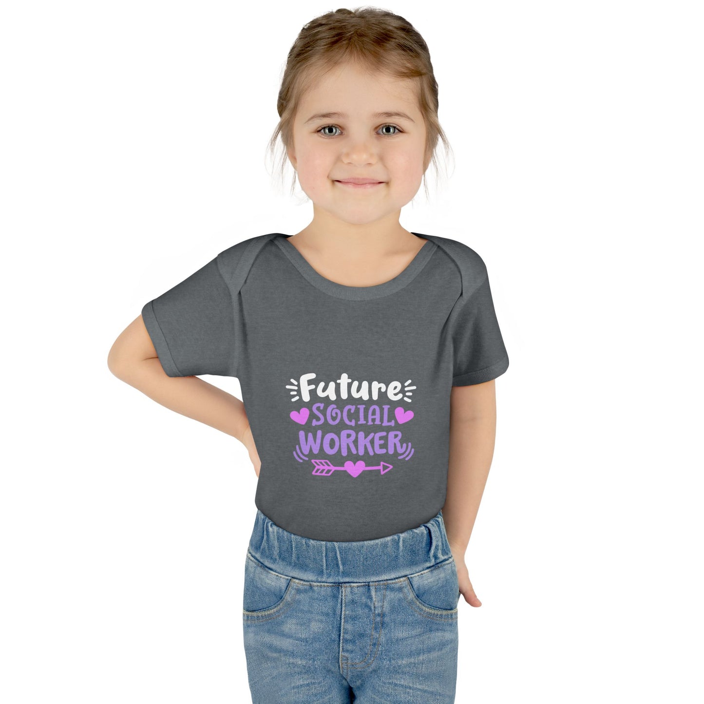 Infant Bodysuit — "Future Social Worker" Cute Baby Onesie