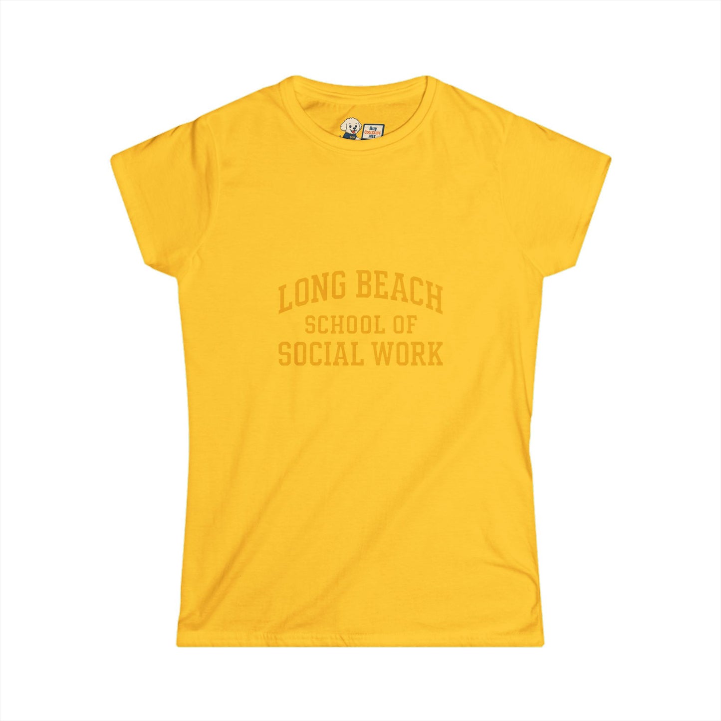 California State Long Beach School of Social Work -Women's Softstyle Tee