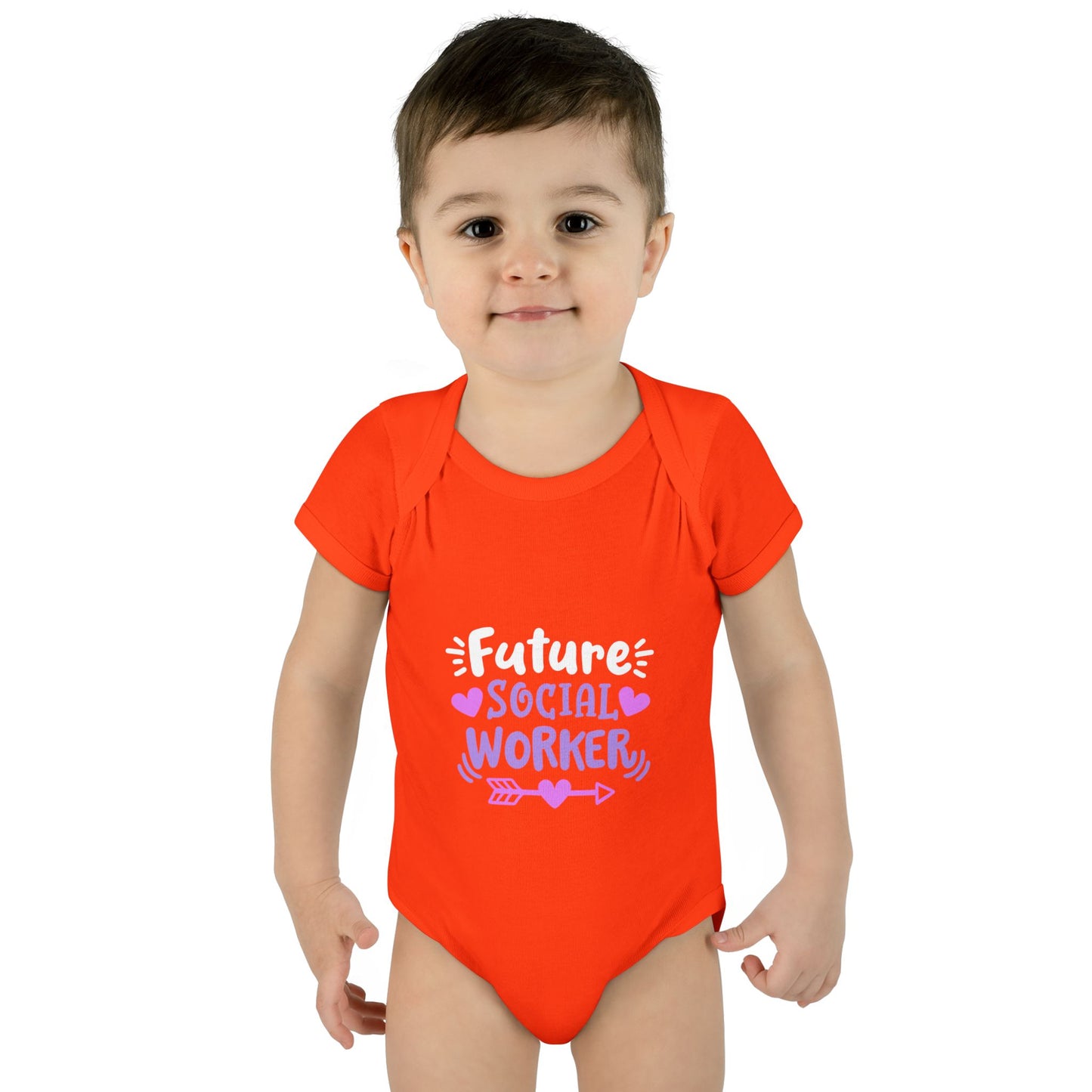 Infant Bodysuit — "Future Social Worker" Cute Baby Onesie