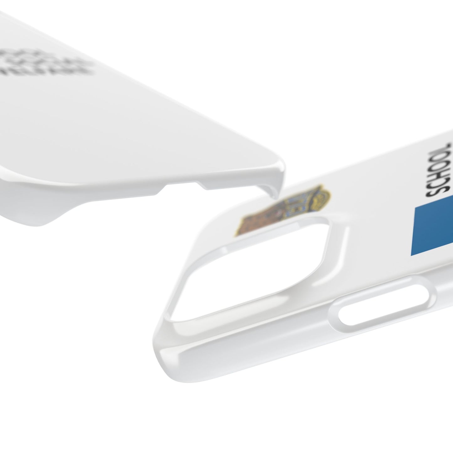 UCLA Slim I-Phone Case - School of Social Welfare (White)