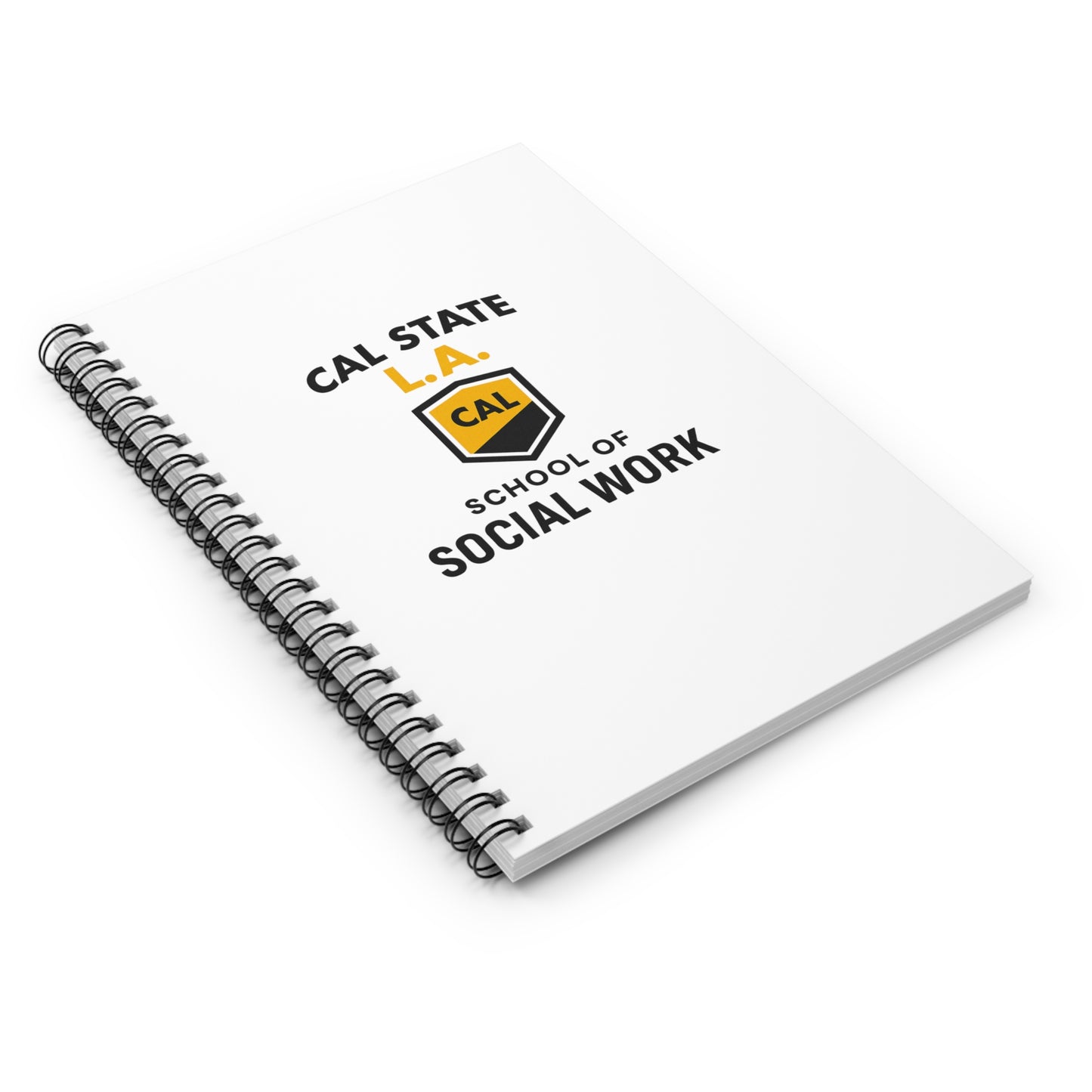 Cal State LA School of Social Work Spiral Notebook - Perfect for Students & Professionals