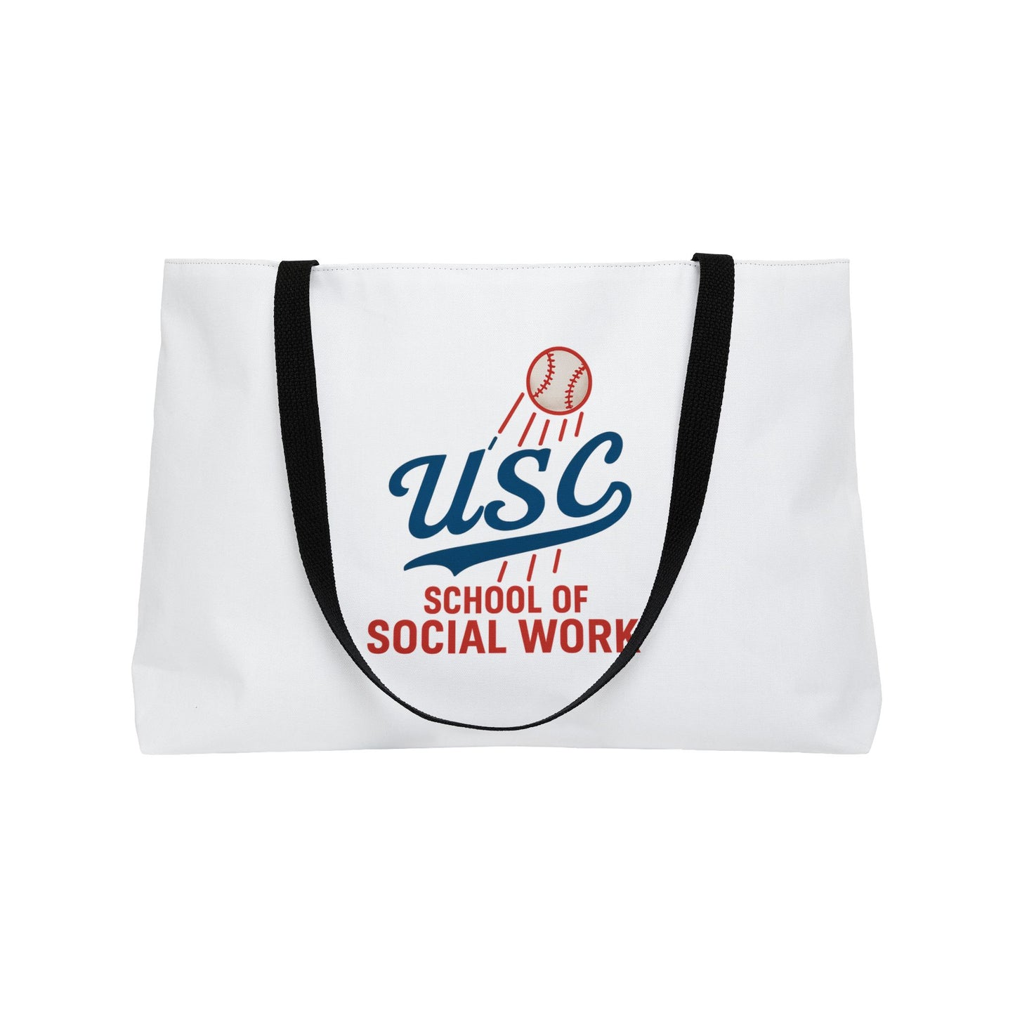 USC School of Social Work -Dodger Weekender Tote Bag - USC School of Social Work & Dodgers Design