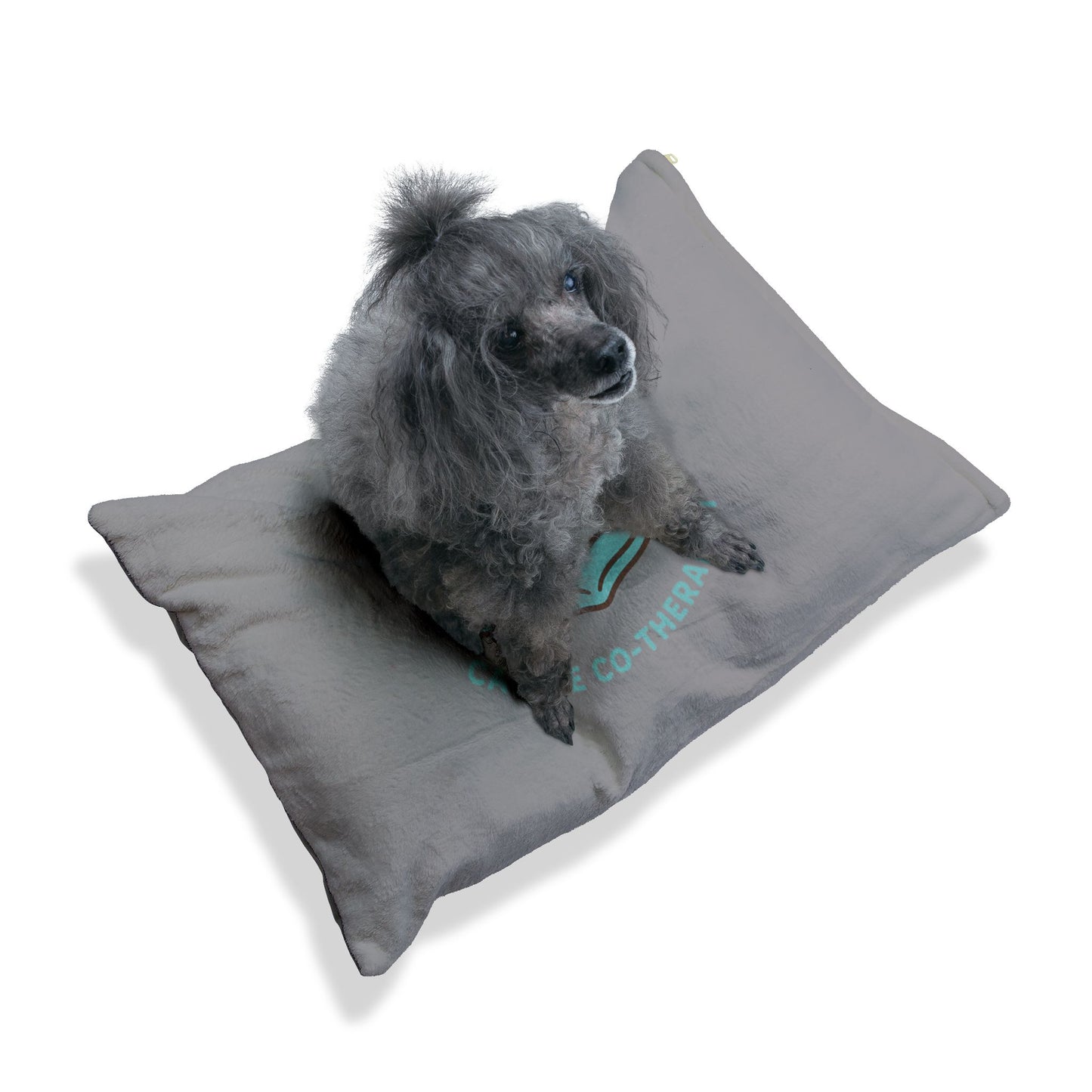 Snuggle Squad Canine Co-Therapist Pet Bed — Soft Plush Dog Cushion