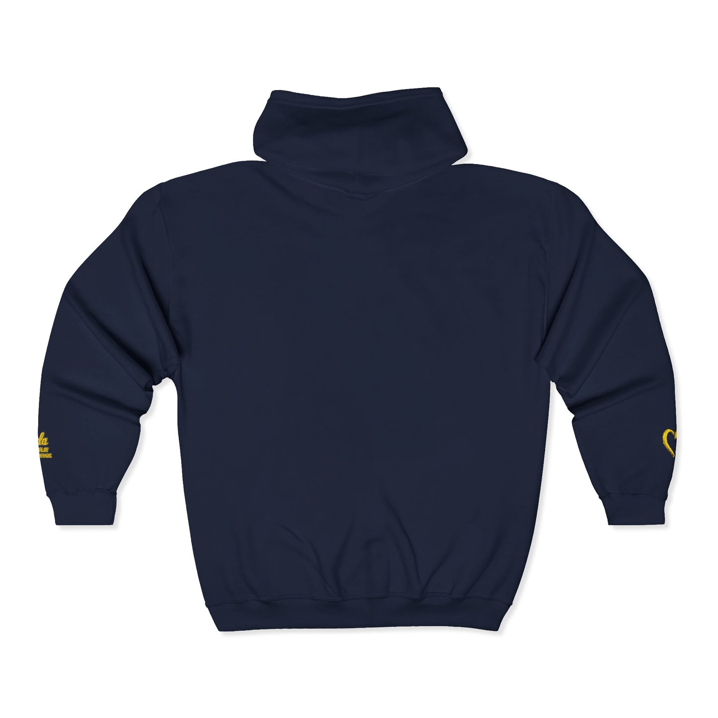 UCLA School of Social Welfare -Unisex Heavy Blend™ Full Zip Hooded Sweatshirt - Ultimate Comfort for Fans