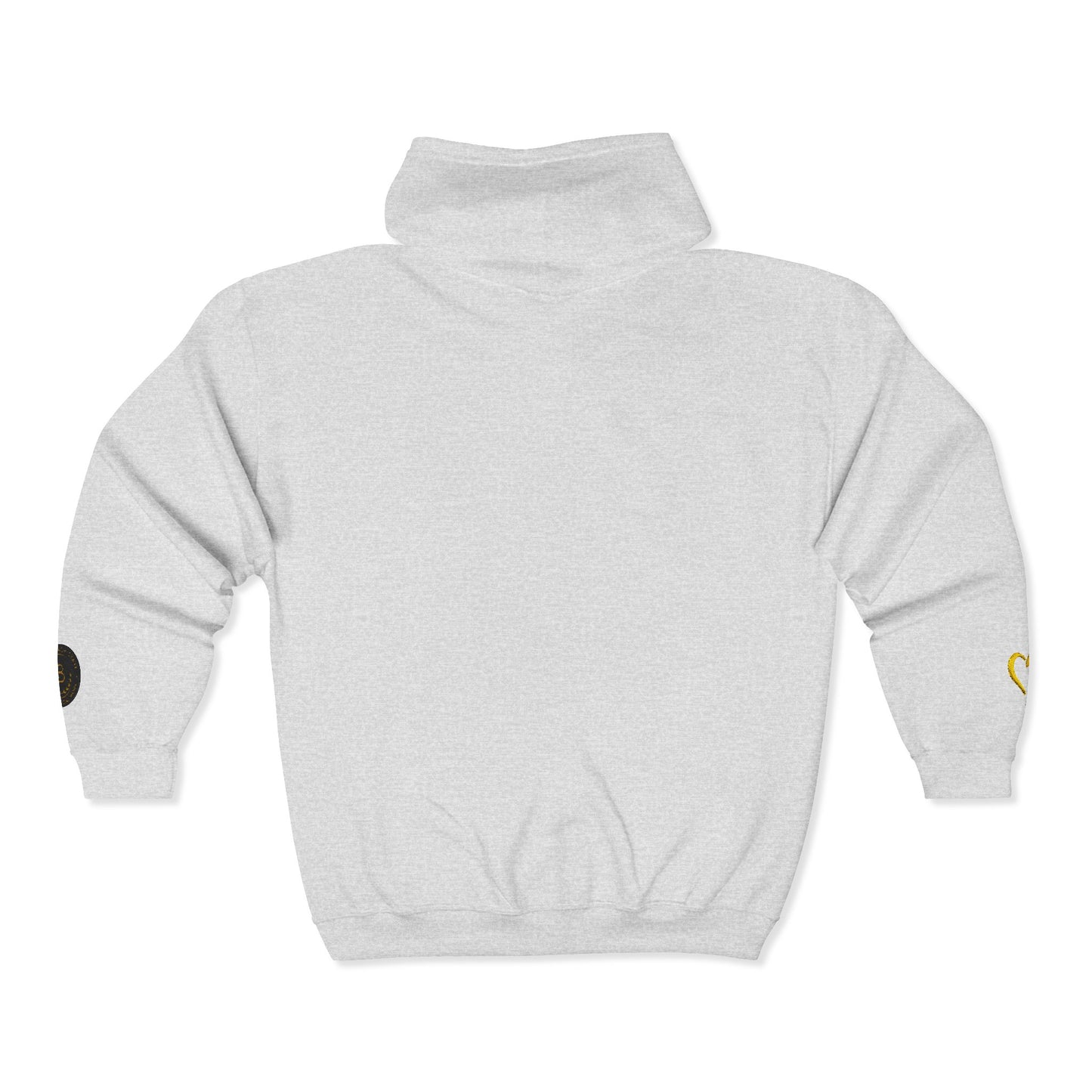 Cal State Long Beach- School of Social Work -Unisex Heavy Blend™ Full Zip Hooded Sweatshirt - Ultimate Comfort for Fans