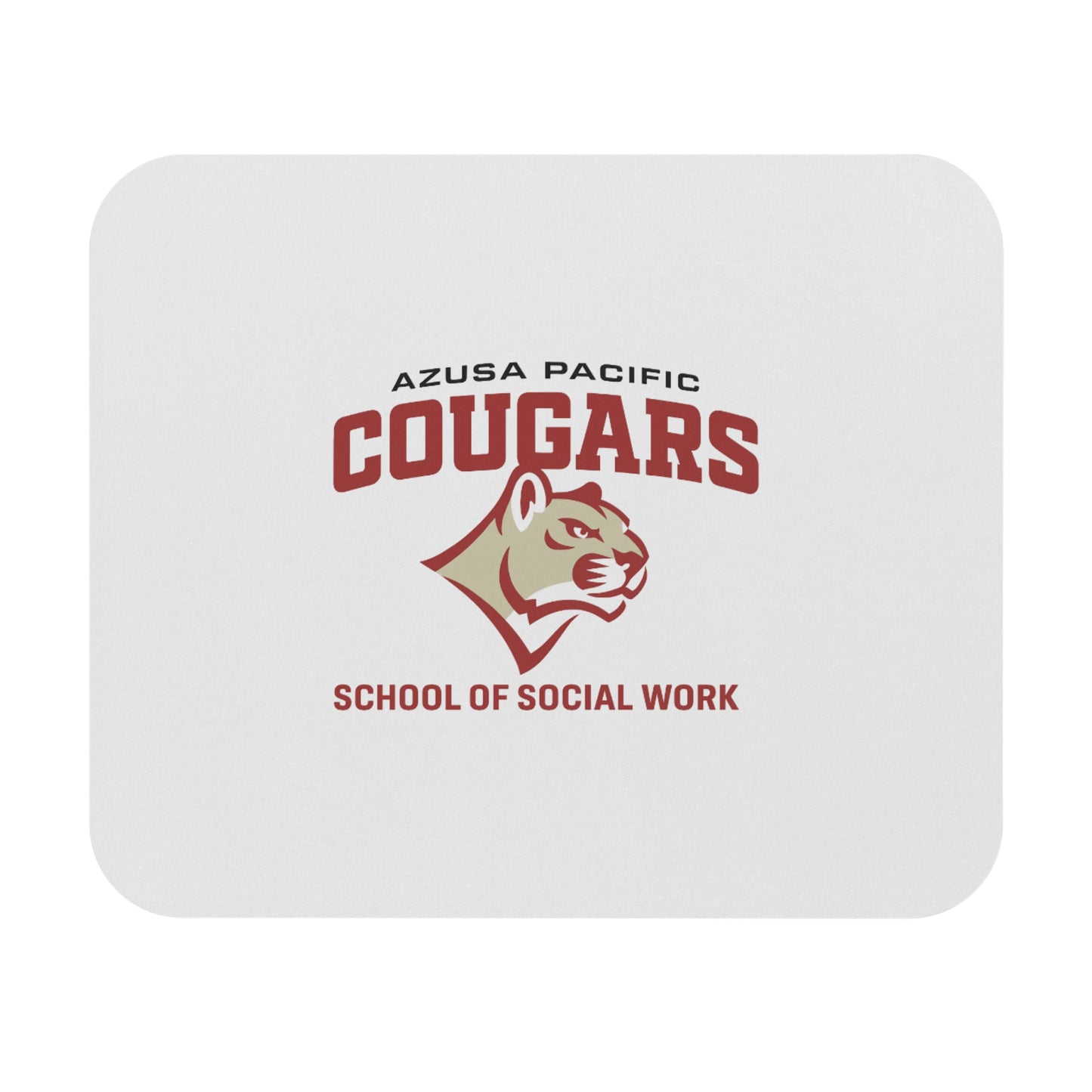 Azusa Pacific Cougars School of Social Work Rectangle Mouse Pad