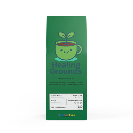 "Healing Grounds" Colombia Single Origin Coffee Grounds (Light-Medium Roast)