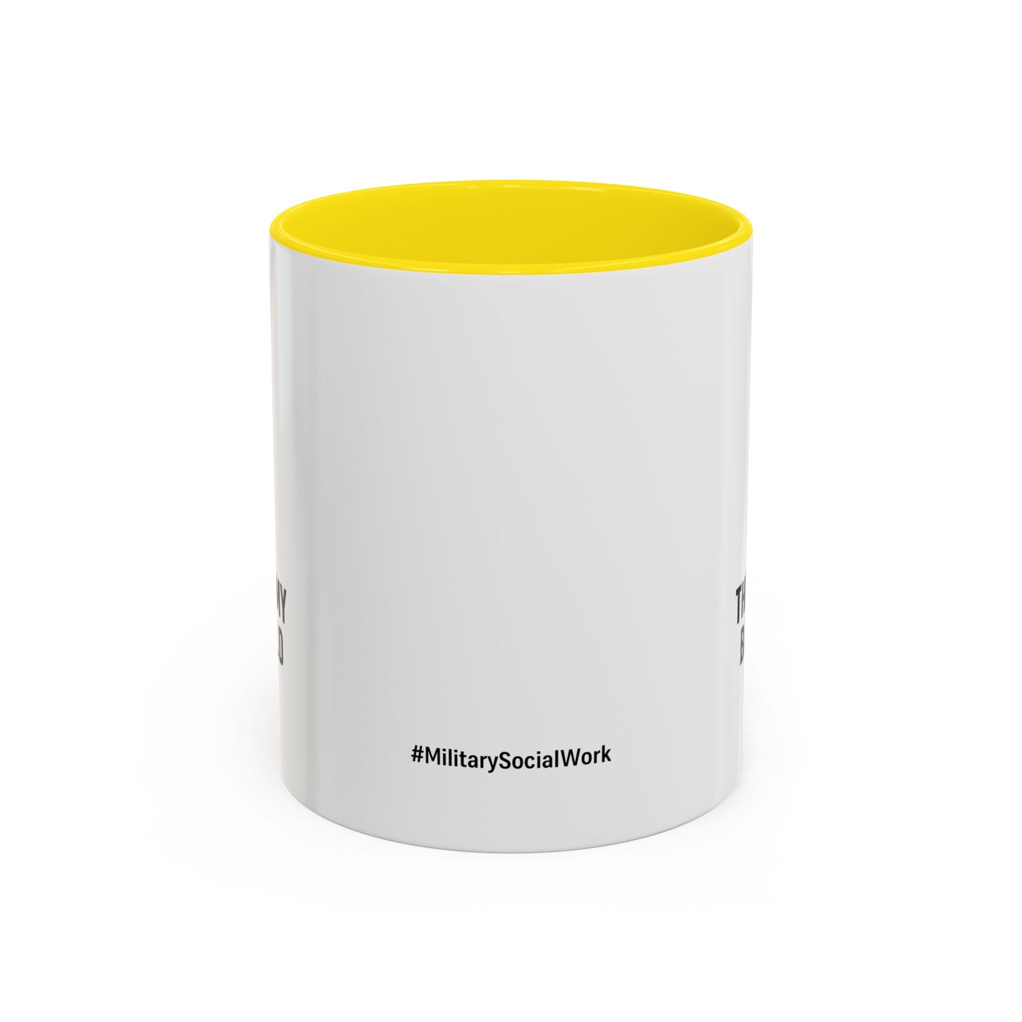 Military Social Work -Empowering Coffee Mug - "Therapy is My Battlefield" - Perfect Gift for Advocates and Supporters