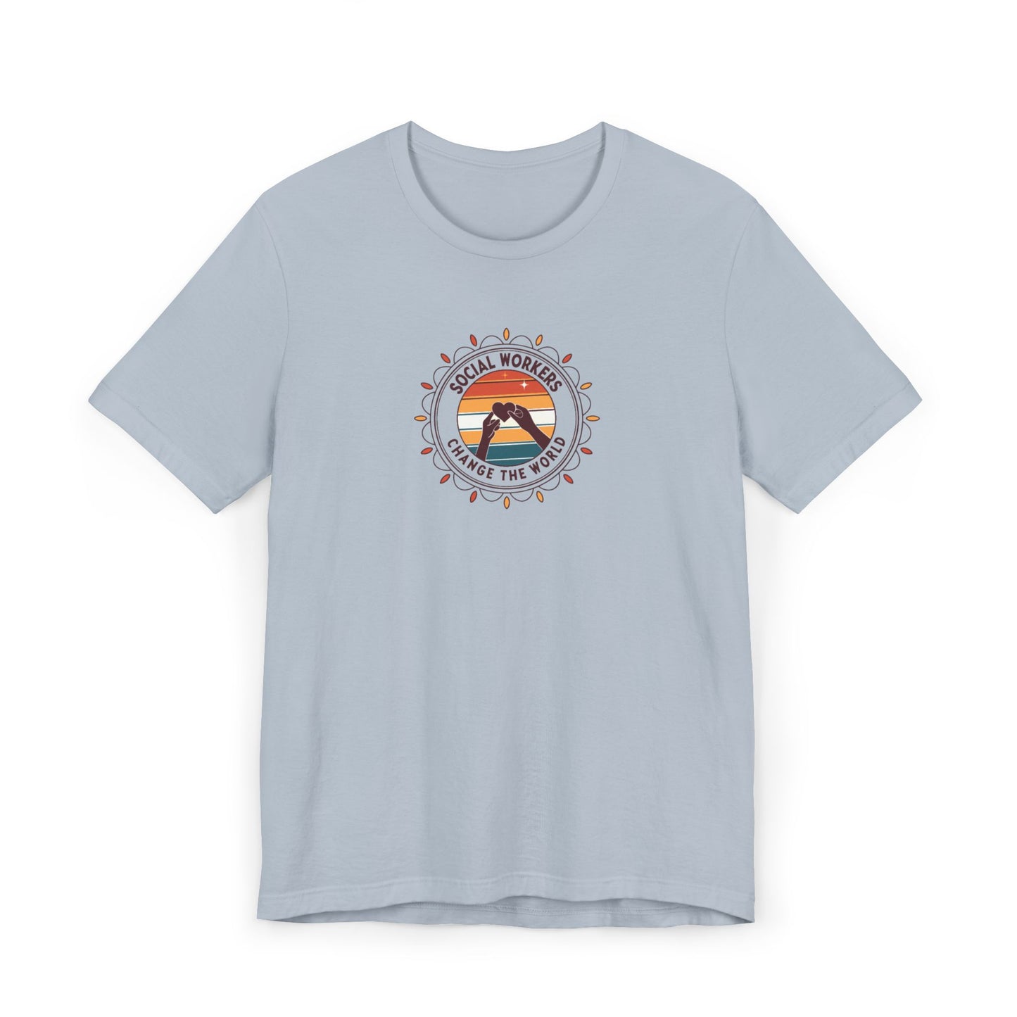 T-Shirt — Soul Worker Retro Sunset Graphic (Find Your Way) - Social Worker