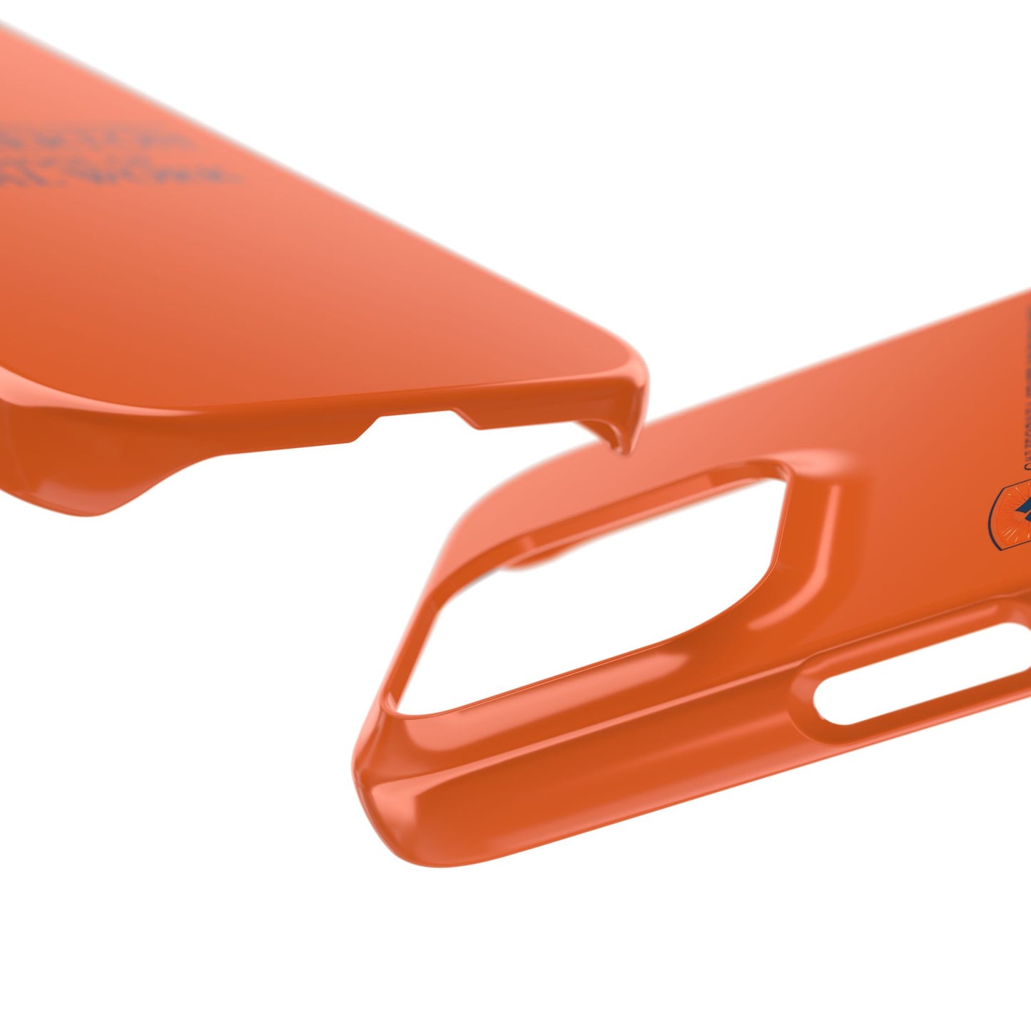 Cal State Fullerton University - Slim I-Phone Case - School of Social Work (Orange)