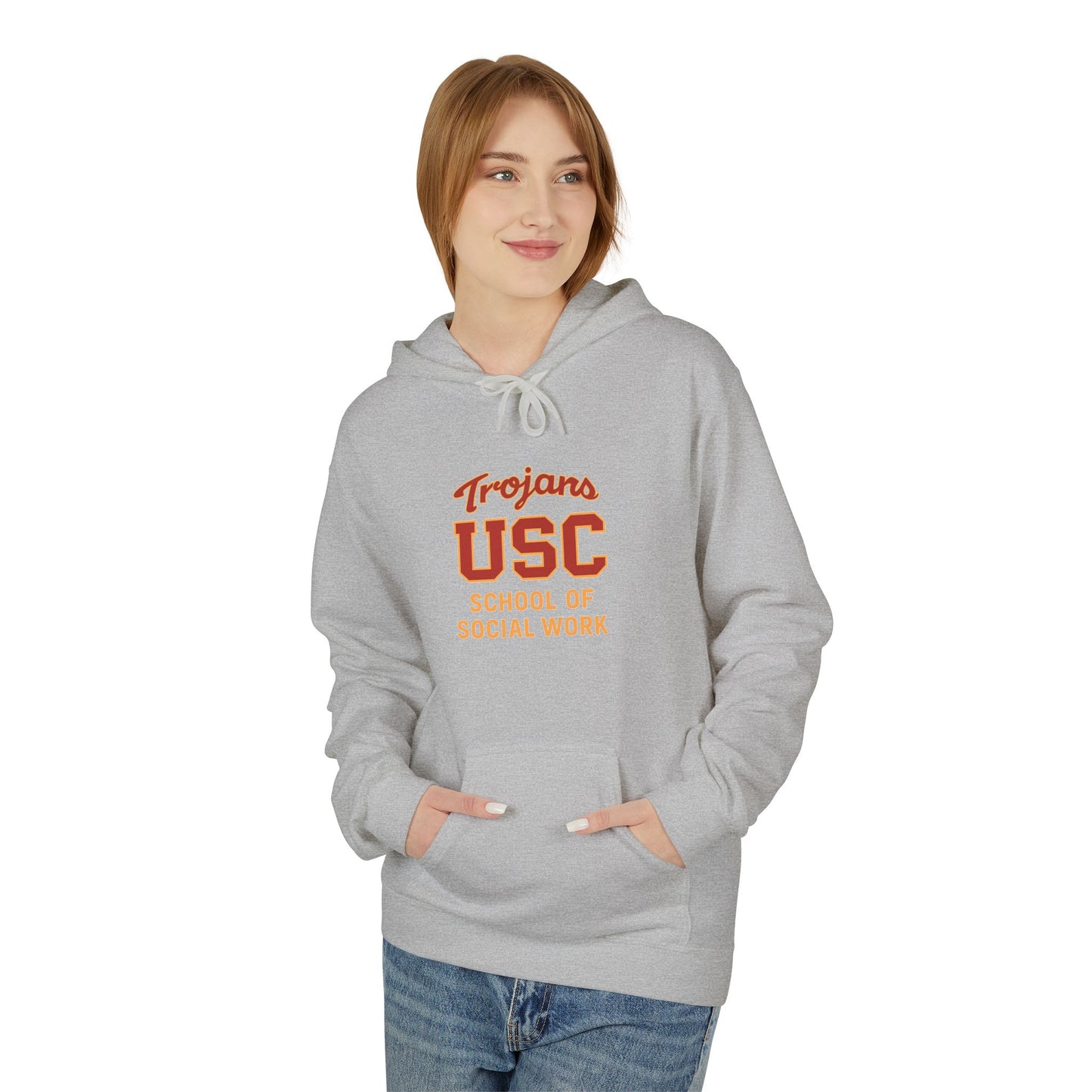 USC School of Social Work Unisex Softstyle Hoodie - Comfortable College Gear