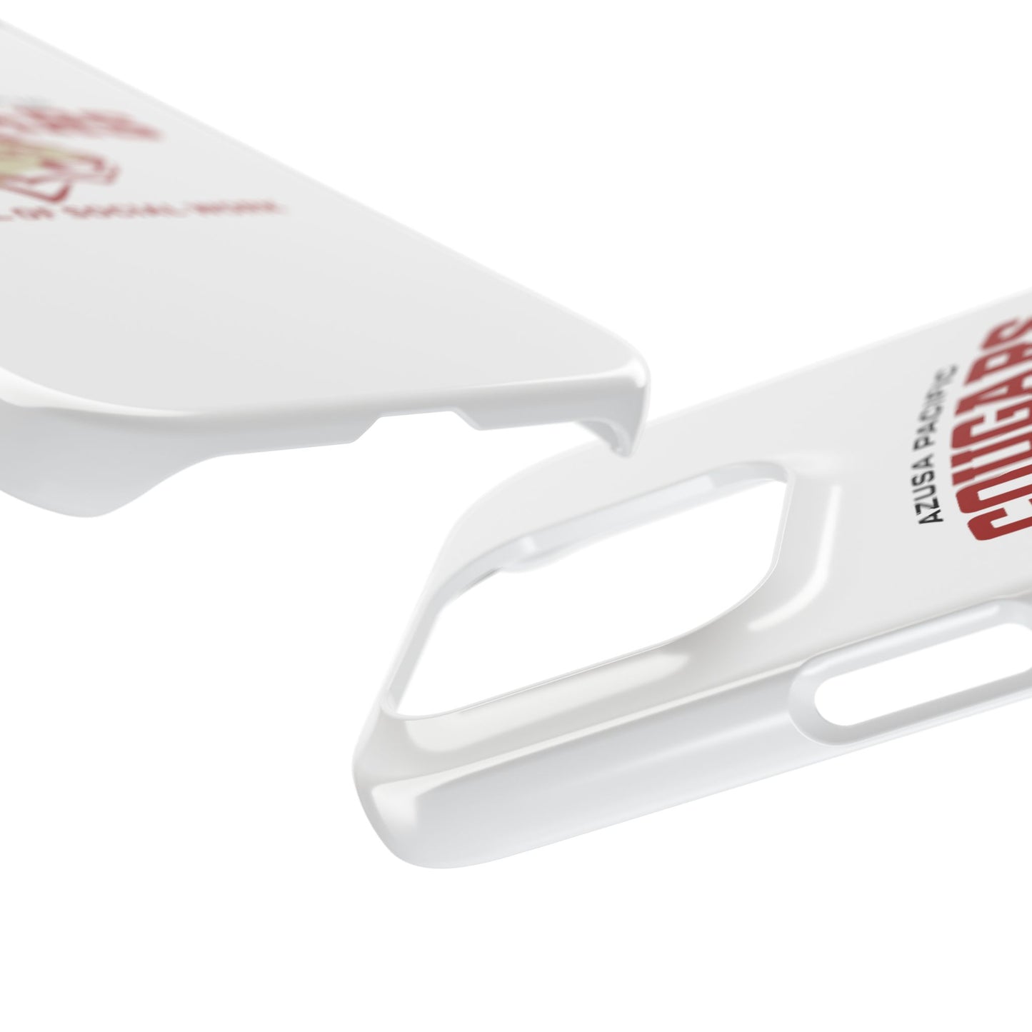 Azuza Pacific University - Slim I-Phone Case - School of Social Work (White)