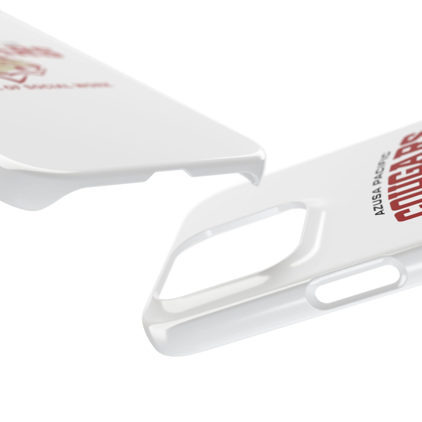 Azuza Pacific University - Slim I-Phone Case - School of Social Work (White)