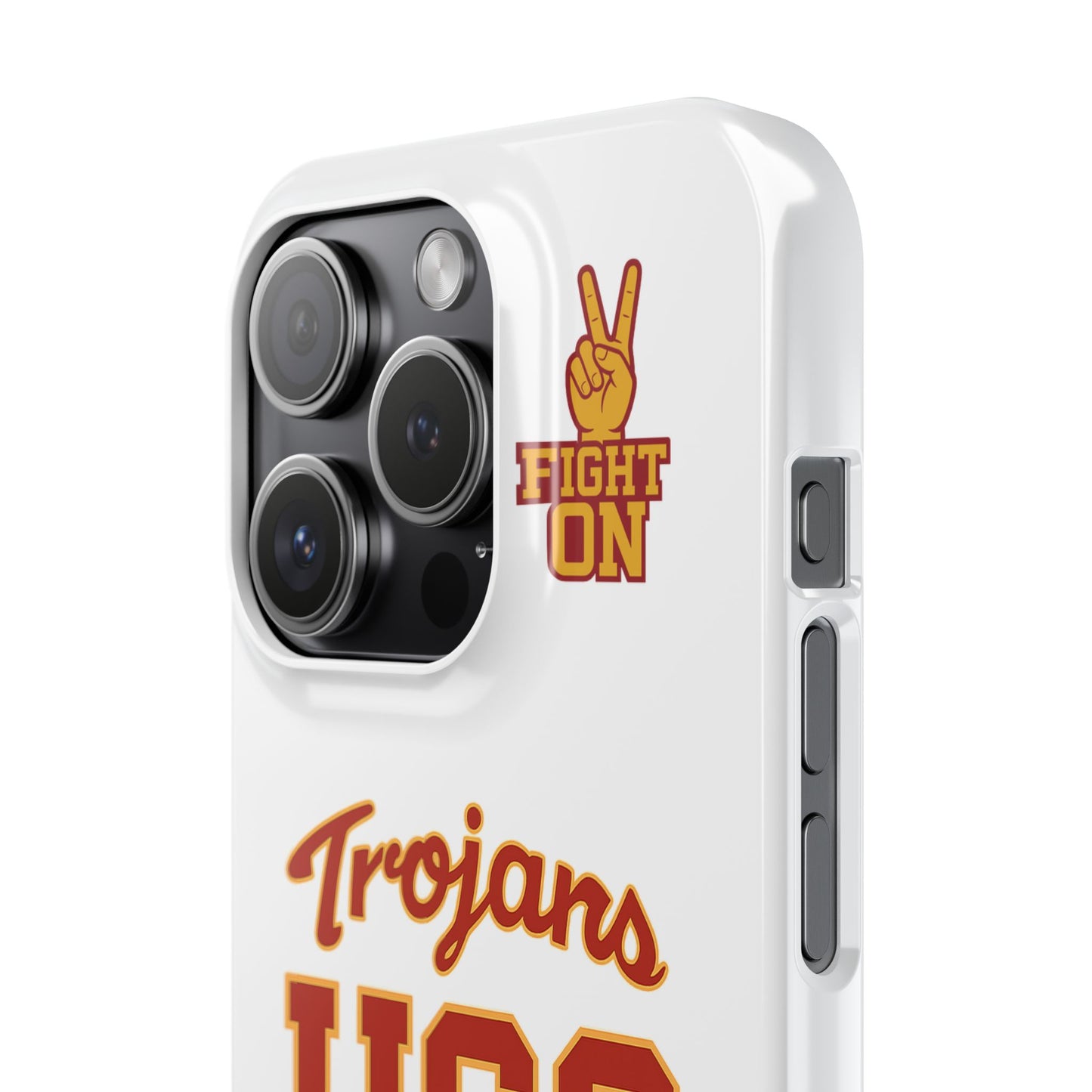 USC Trojans Slim I-Phone Case - School of Social Work (White)
