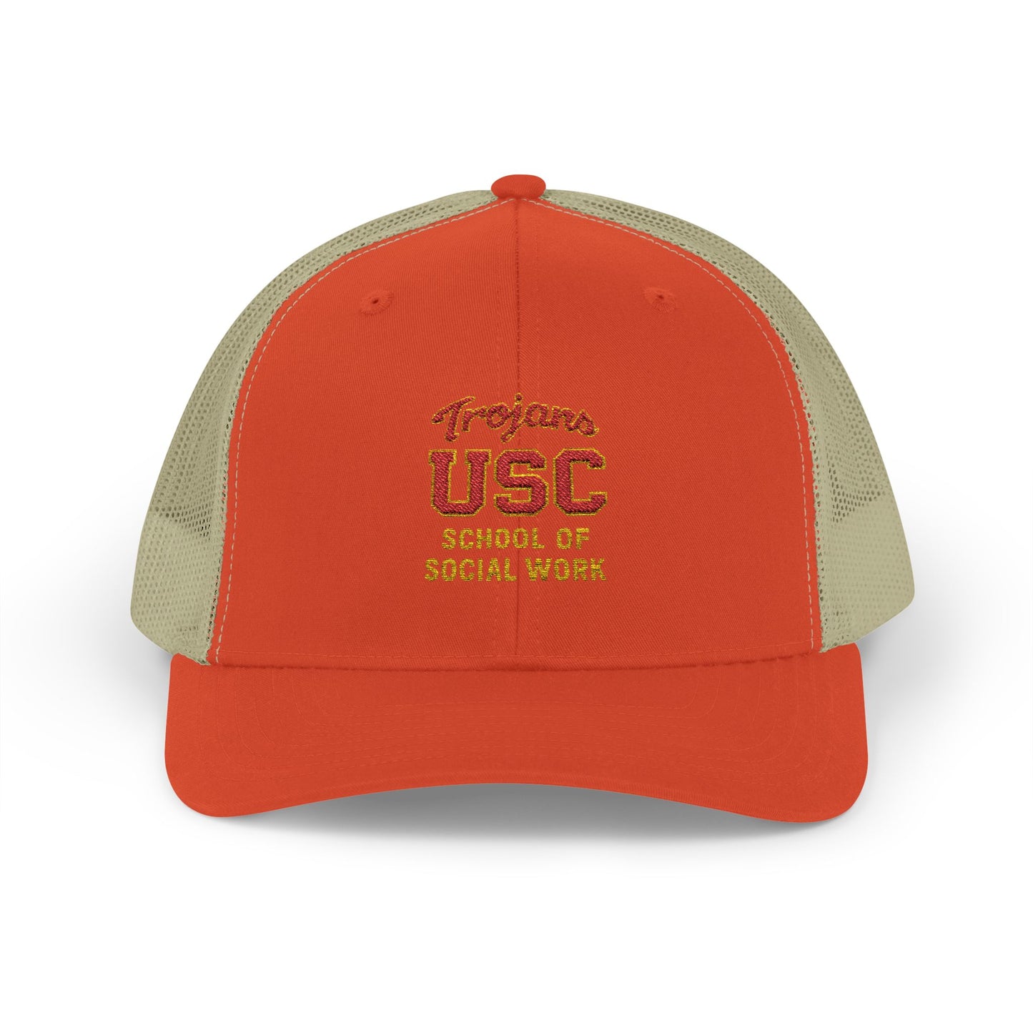USC School of Social Work Snapback Trucker Cap - College Spirit Hat