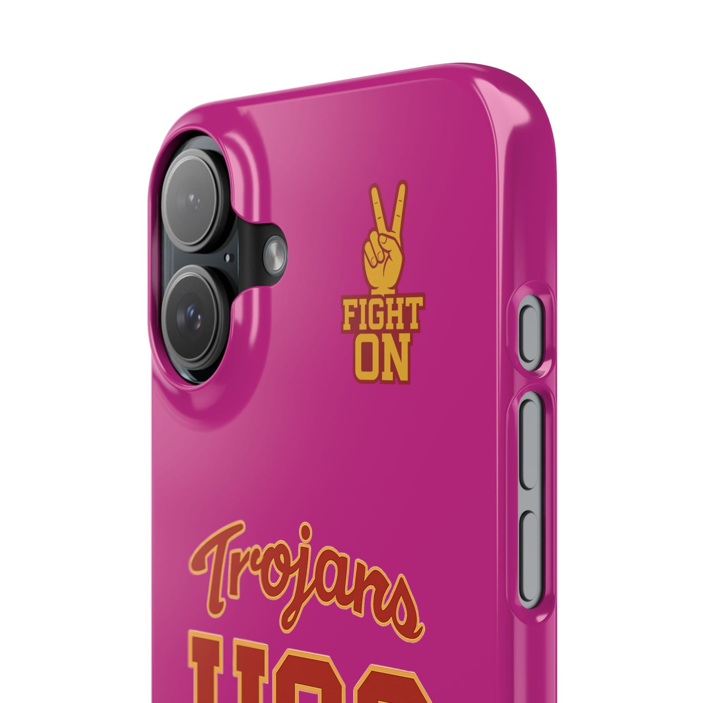 USC Trojans Slim I-Phone Case - School of Social Work (Pink)
