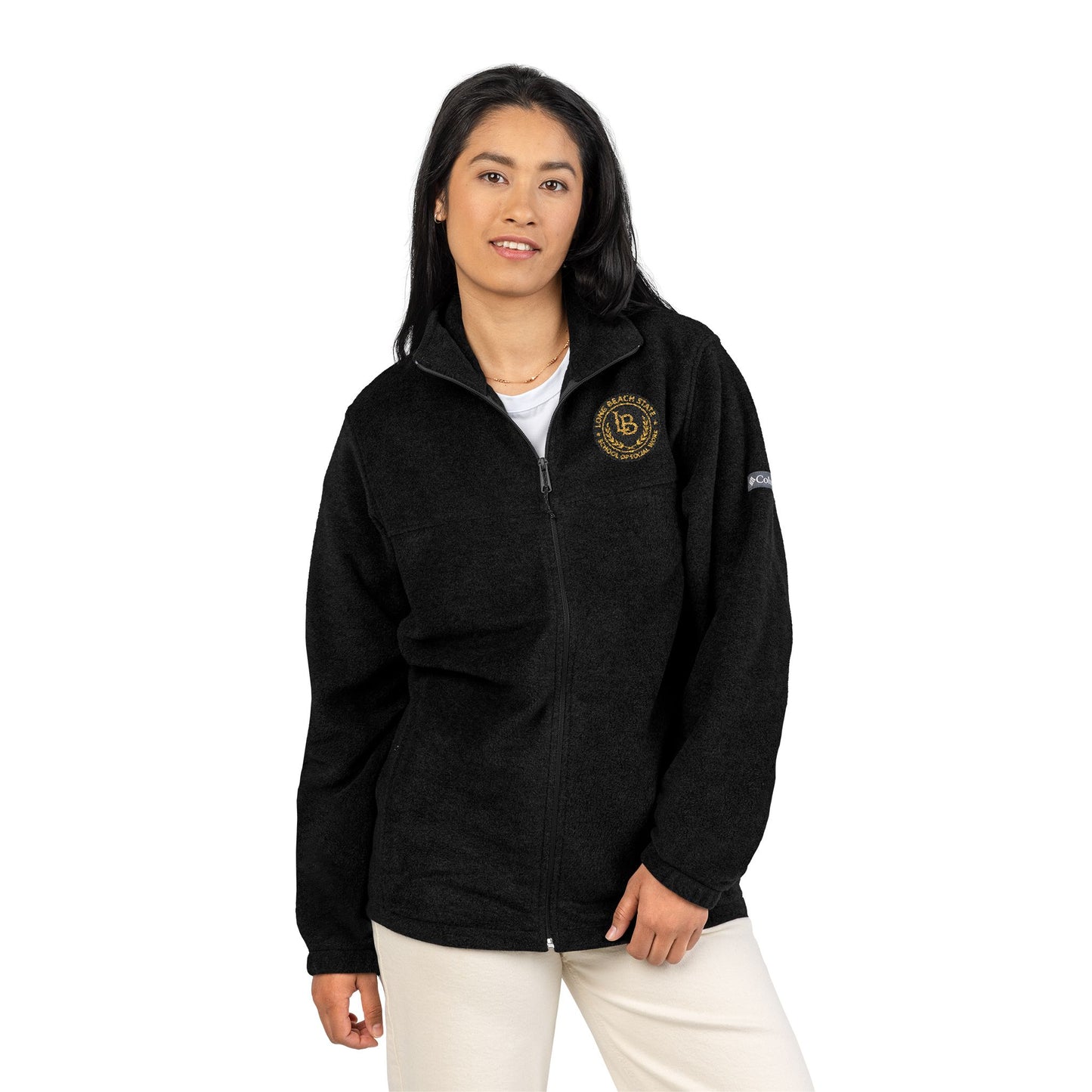 Cal State Long Beach- School of Social Work -Embroidered Unisex Columbia Fleece Jacket - Cozy & Stylish Outdoor Wear