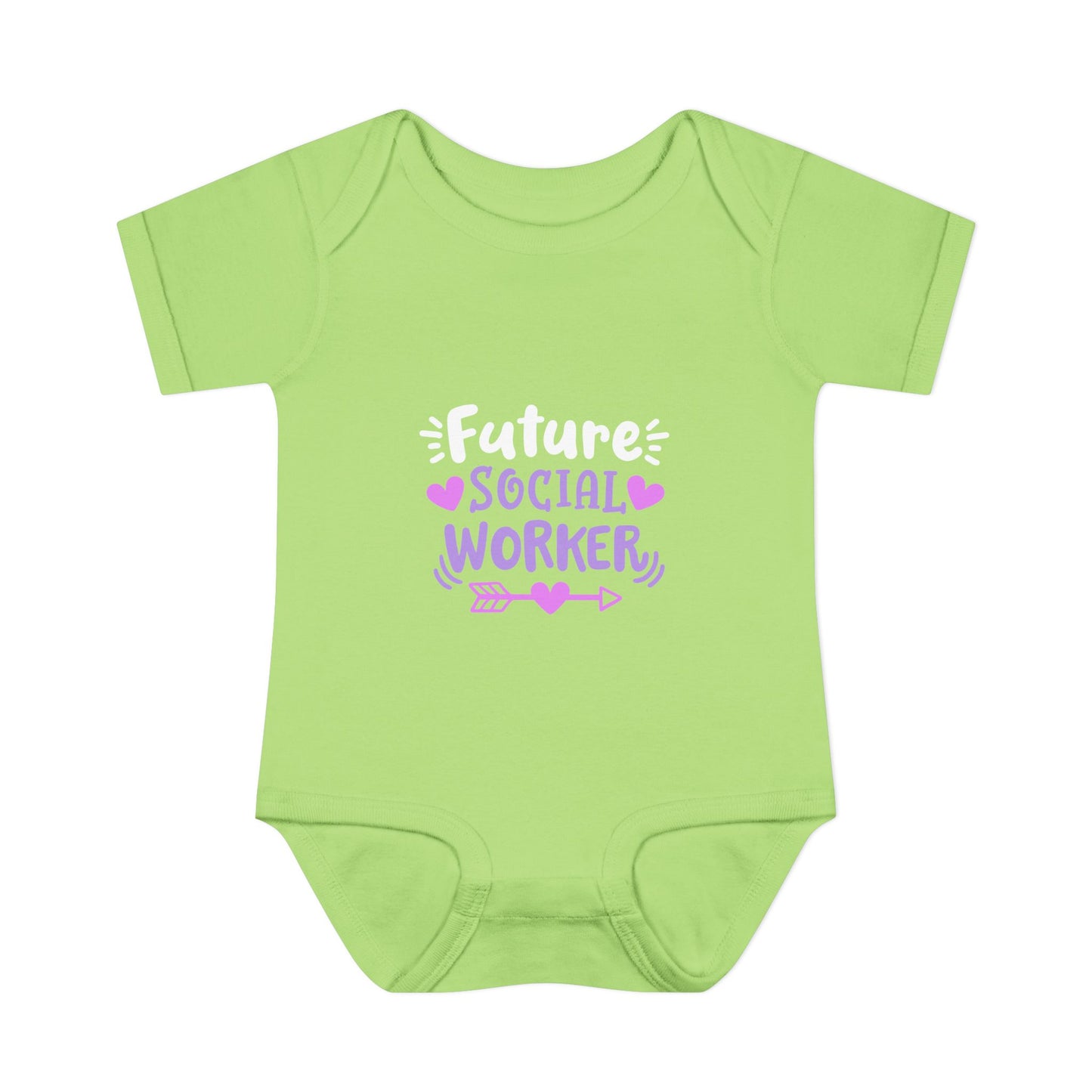 Infant Bodysuit — "Future Social Worker" Cute Baby Onesie