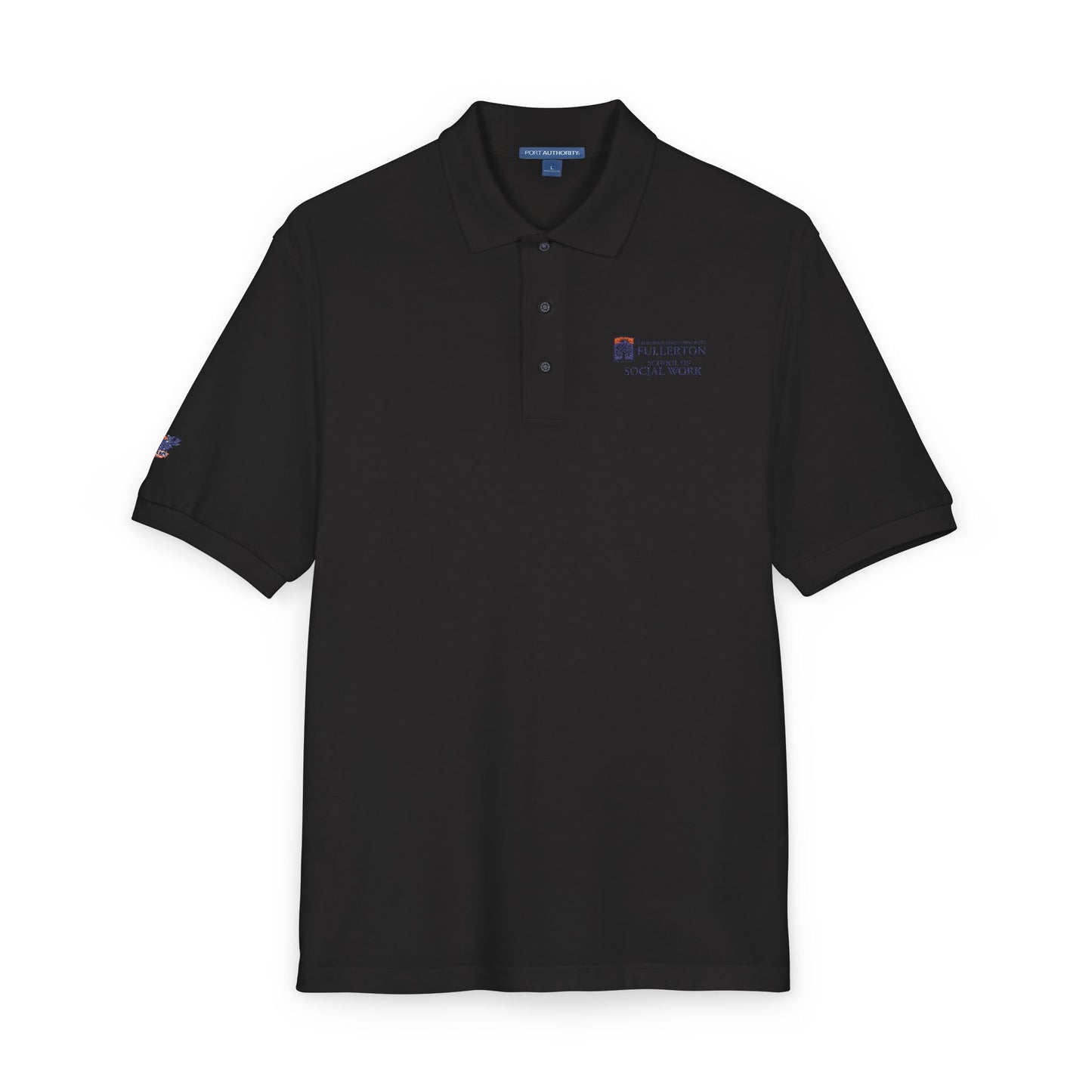 Cal State Fullerton- School of Social Work - Unisex Polo Shirt (Embroidery)