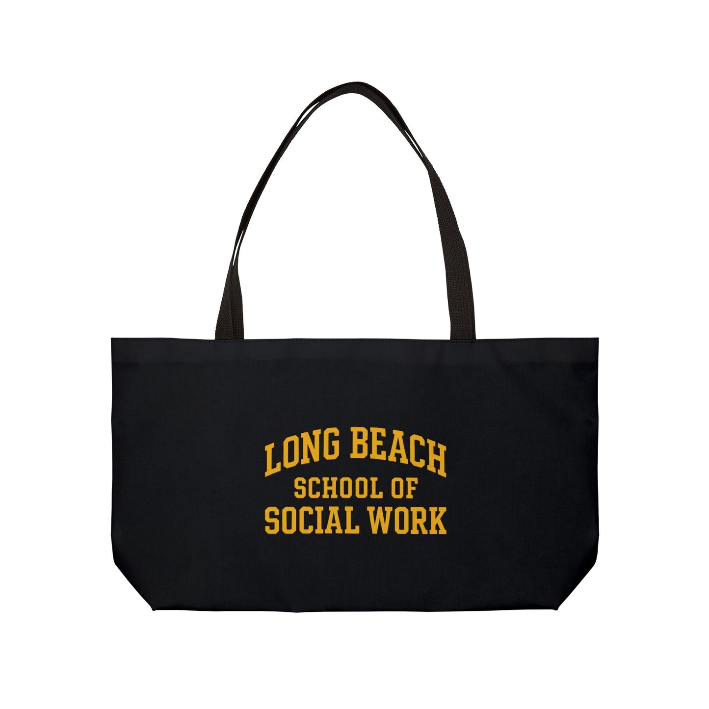 Long Beach State- School of Social Work - Weekender Tote Bag (Black)