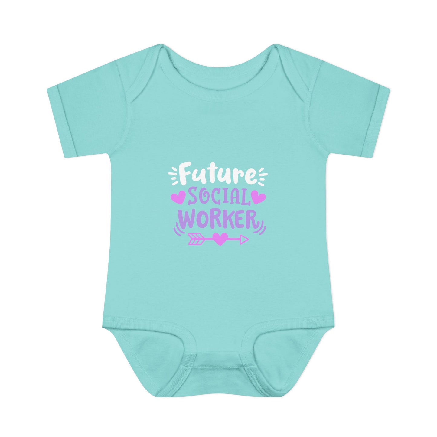 Infant Bodysuit — "Future Social Worker" Cute Baby Onesie