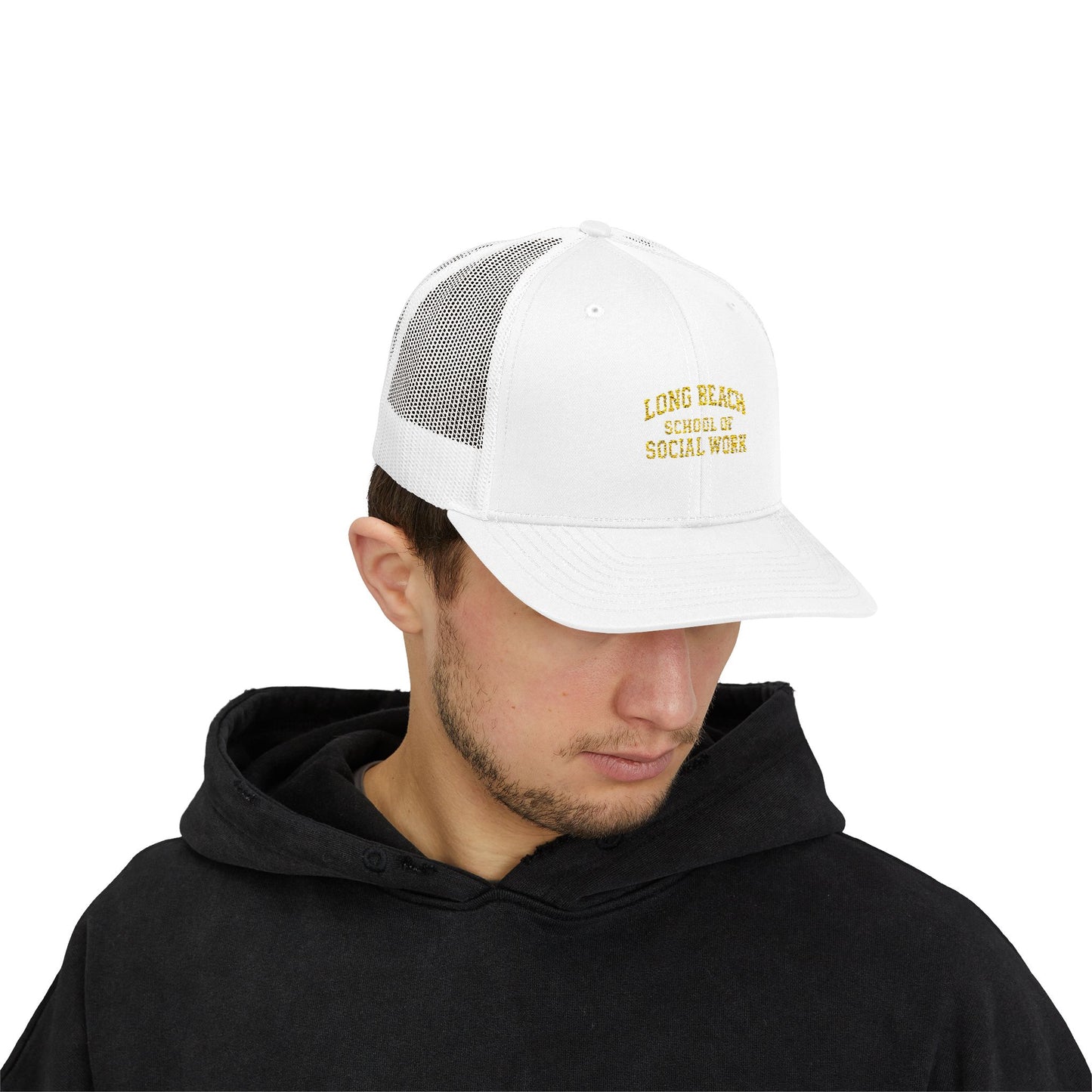 Cal State Long Beach- School of Social Work Snapback Trucker Cap - College Spirit Hat