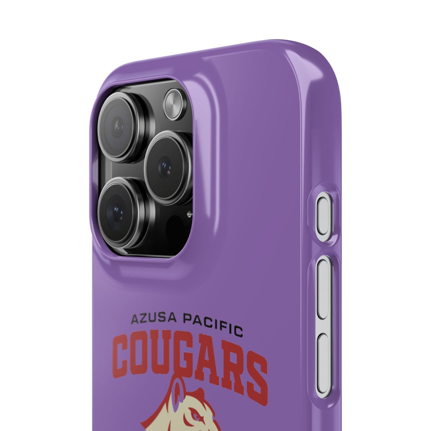Azuza Pacific University - Slim I-Phone Case - School of Social Work (Light Purple)