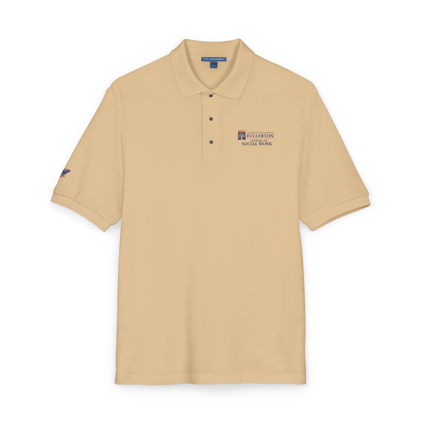 Cal State Fullerton- School of Social Work - Unisex Polo Shirt (Embroidery)