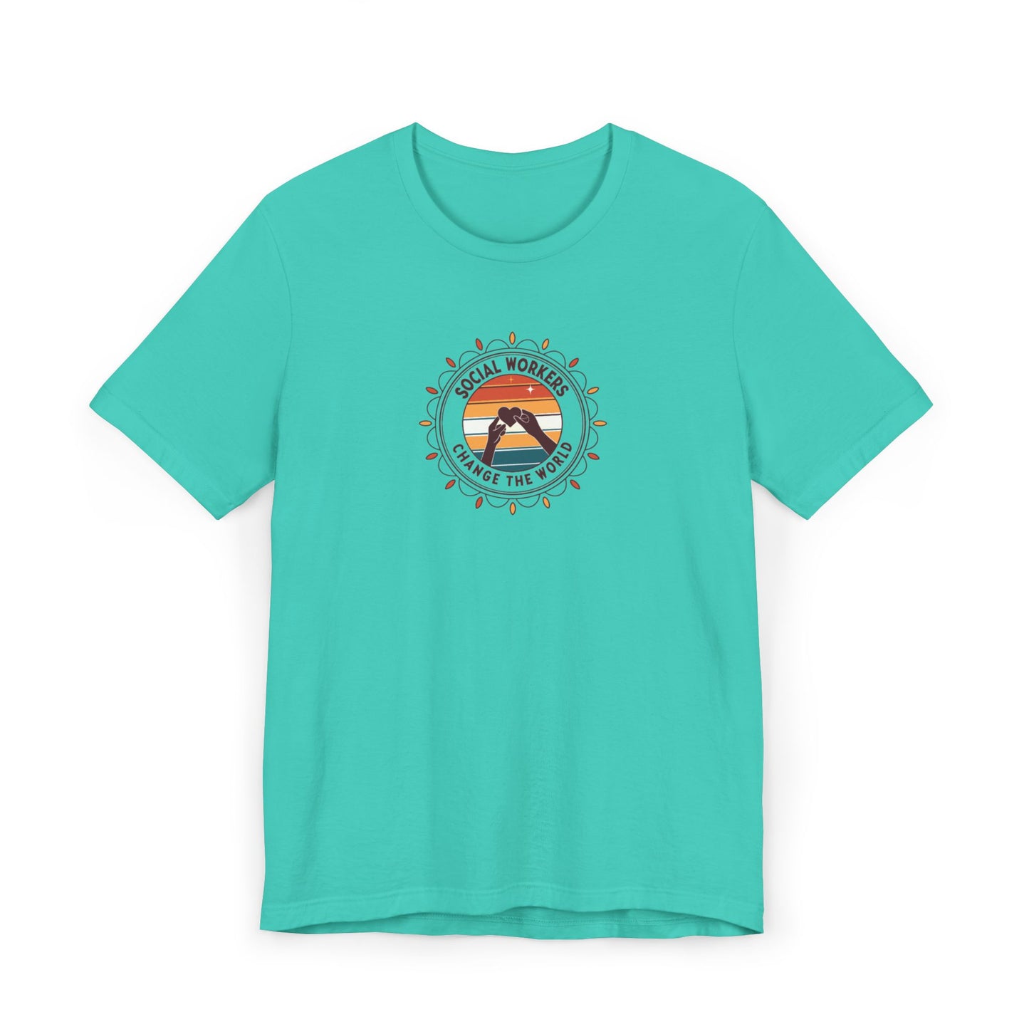 T-Shirt — Soul Worker Retro Sunset Graphic (Find Your Way) - Social Worker