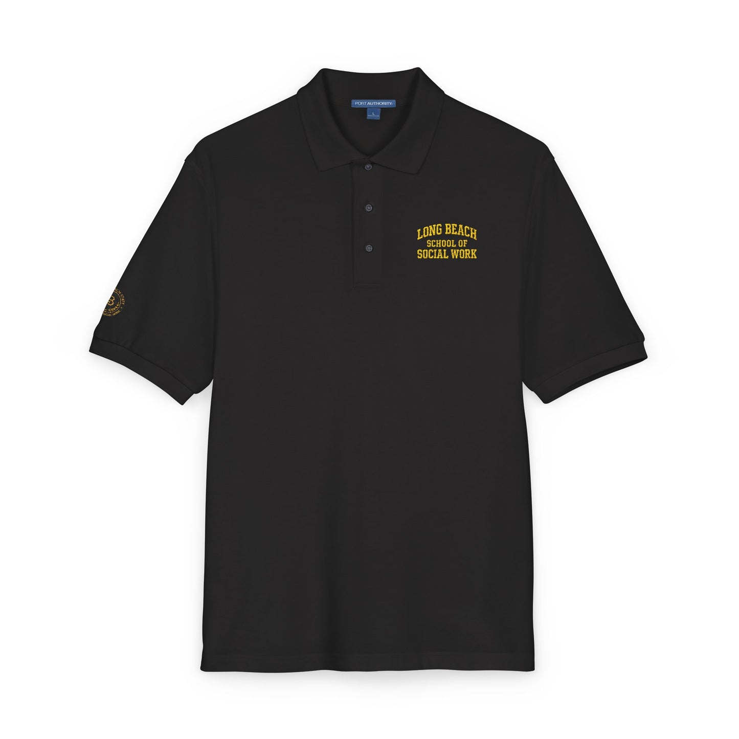 Cal State Long Beach- School of Social Work - Unisex Polo Shirt (Embroidery)