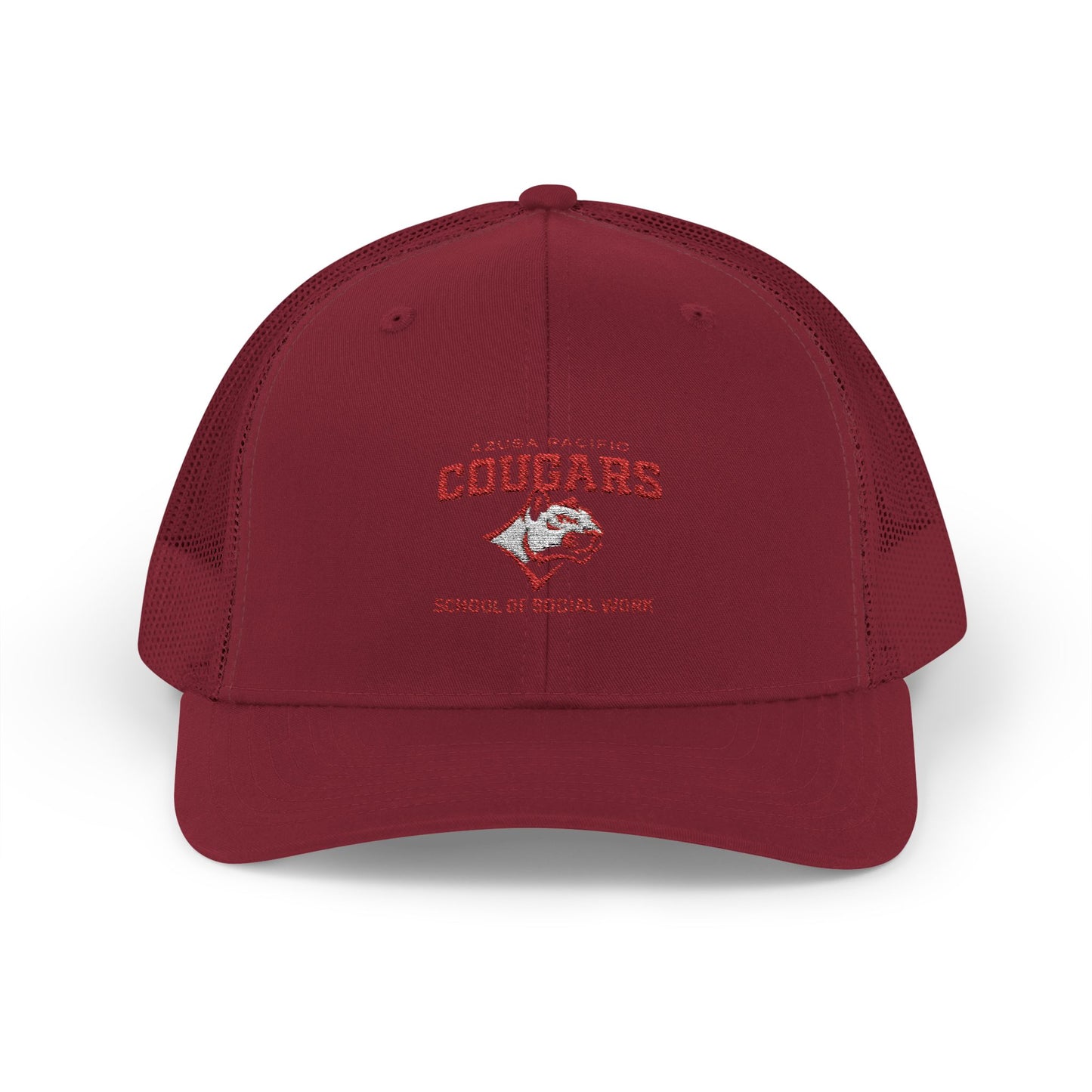 Azusa Pacific University-  School of Social Work Snapback Trucker Cap - College Spirit Hat