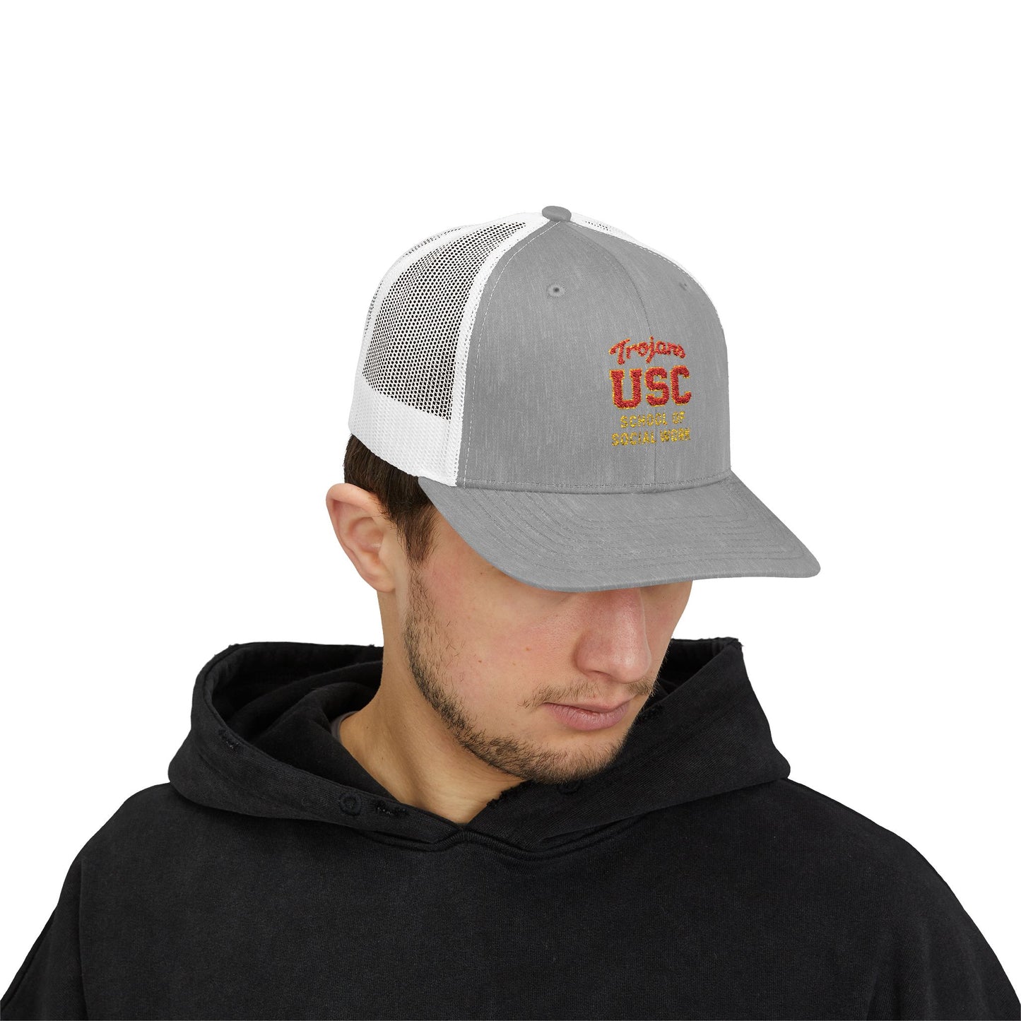USC School of Social Work Snapback Trucker Cap - College Spirit Hat