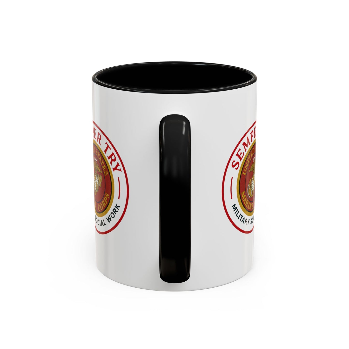 Copy of Military Social Work -Empowering Coffee Mug - "Semper Try" - Perfect Gift for Advocates and Supporters