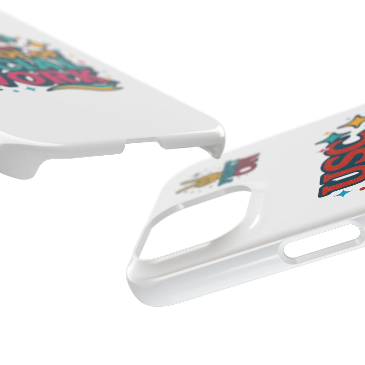 USC Trojans Slim I-Phone Case - School of Social Work - Glitter Style