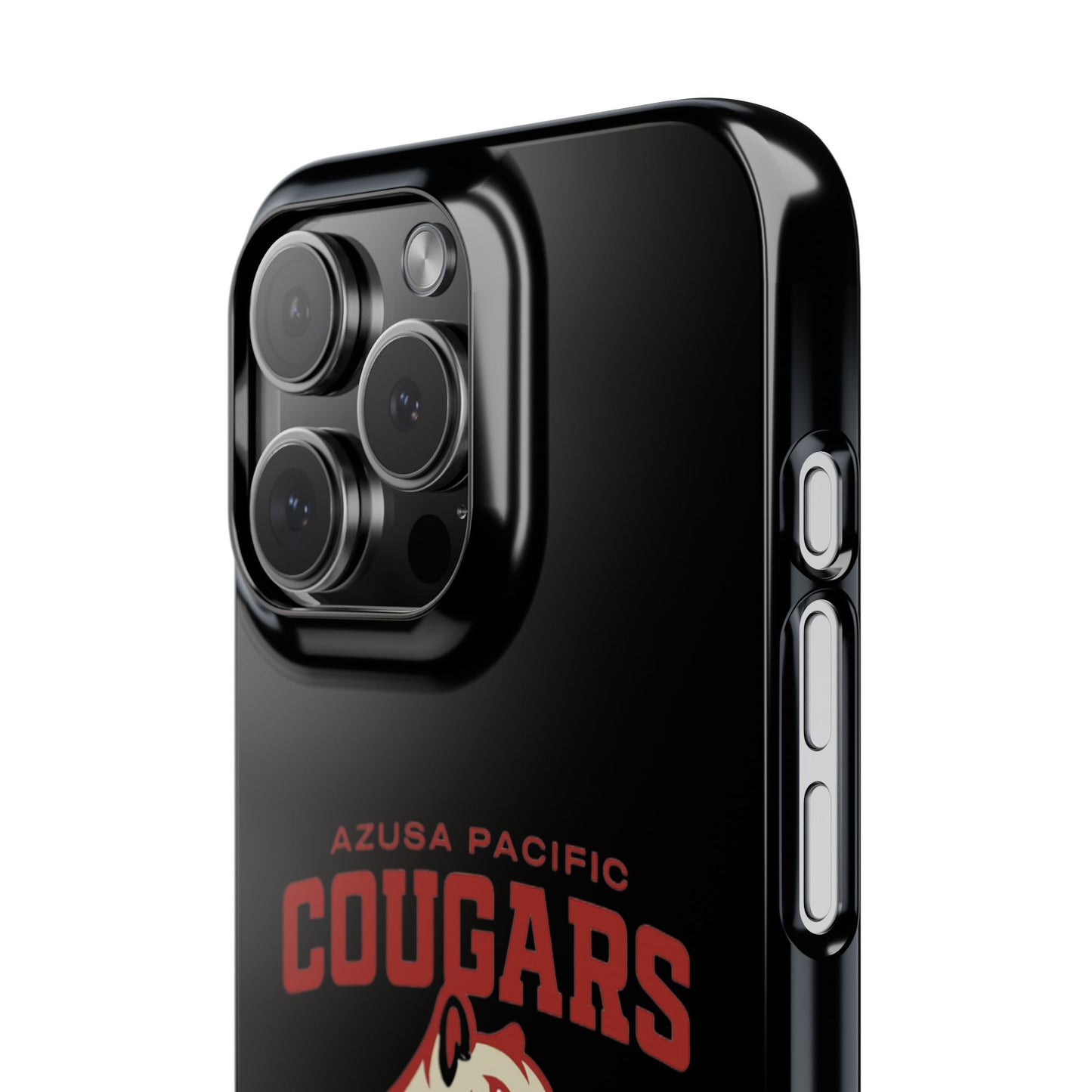 Azuza Pacific University - Slim I-Phone Case - School of Social Work (Black)