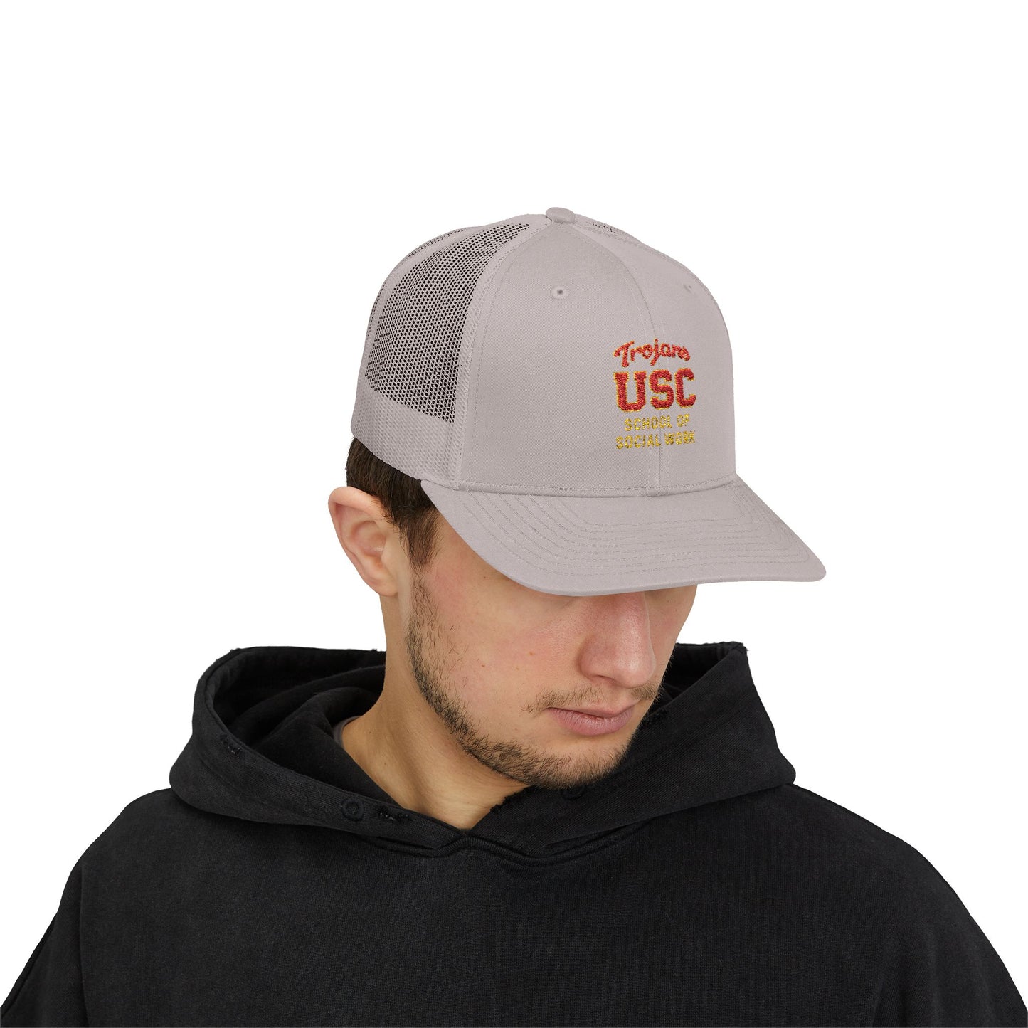 USC School of Social Work Snapback Trucker Cap - College Spirit Hat