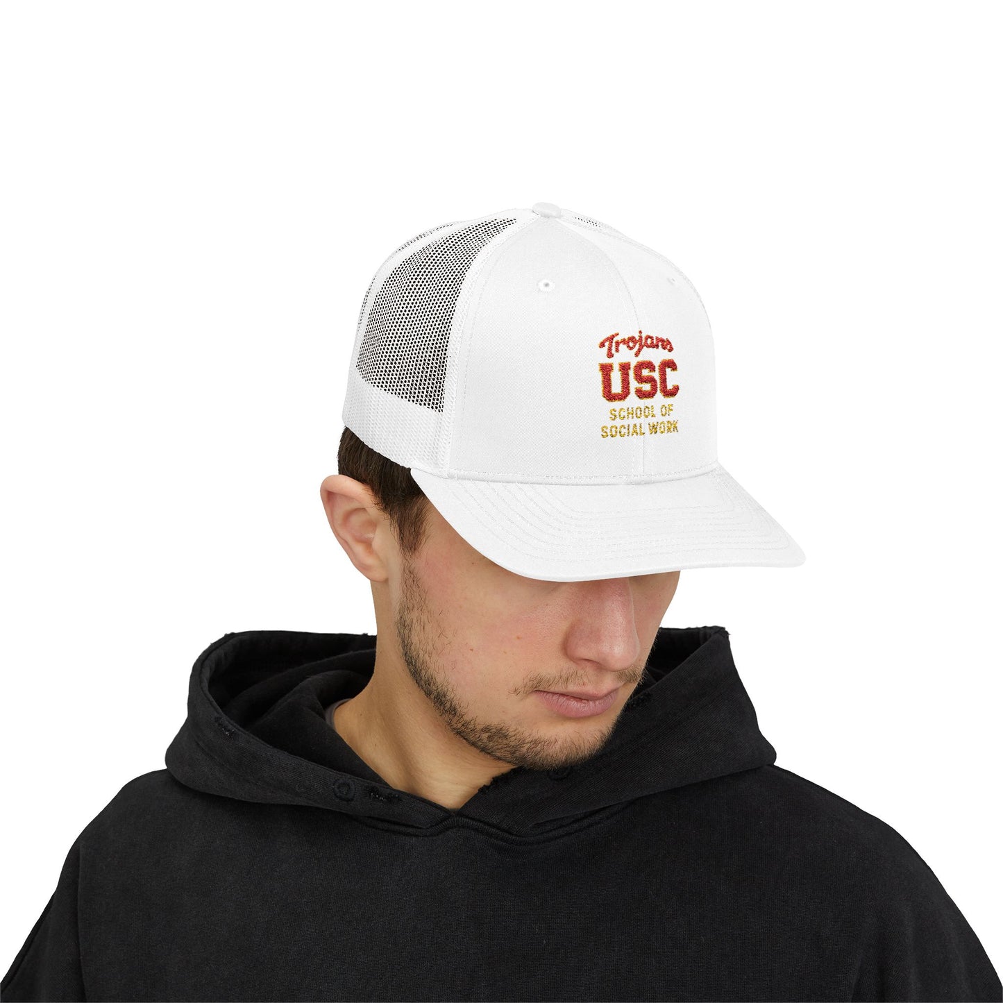 USC School of Social Work Snapback Trucker Cap - College Spirit Hat